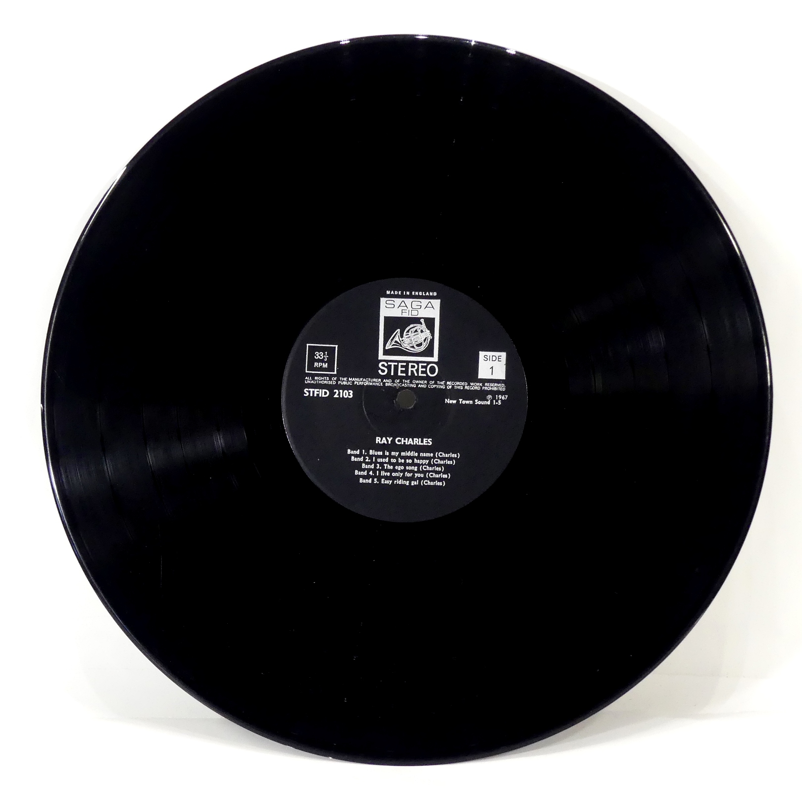 Vinyle - Ray Charles - 1967 Bon état - Vue 2 - 