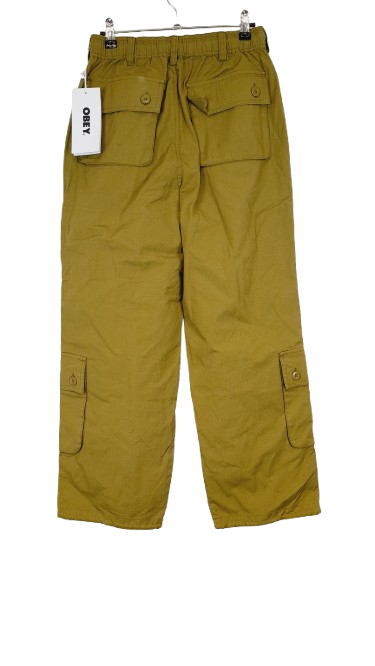Obey pantalon cargo coupe droit - Taille S - Photo 1