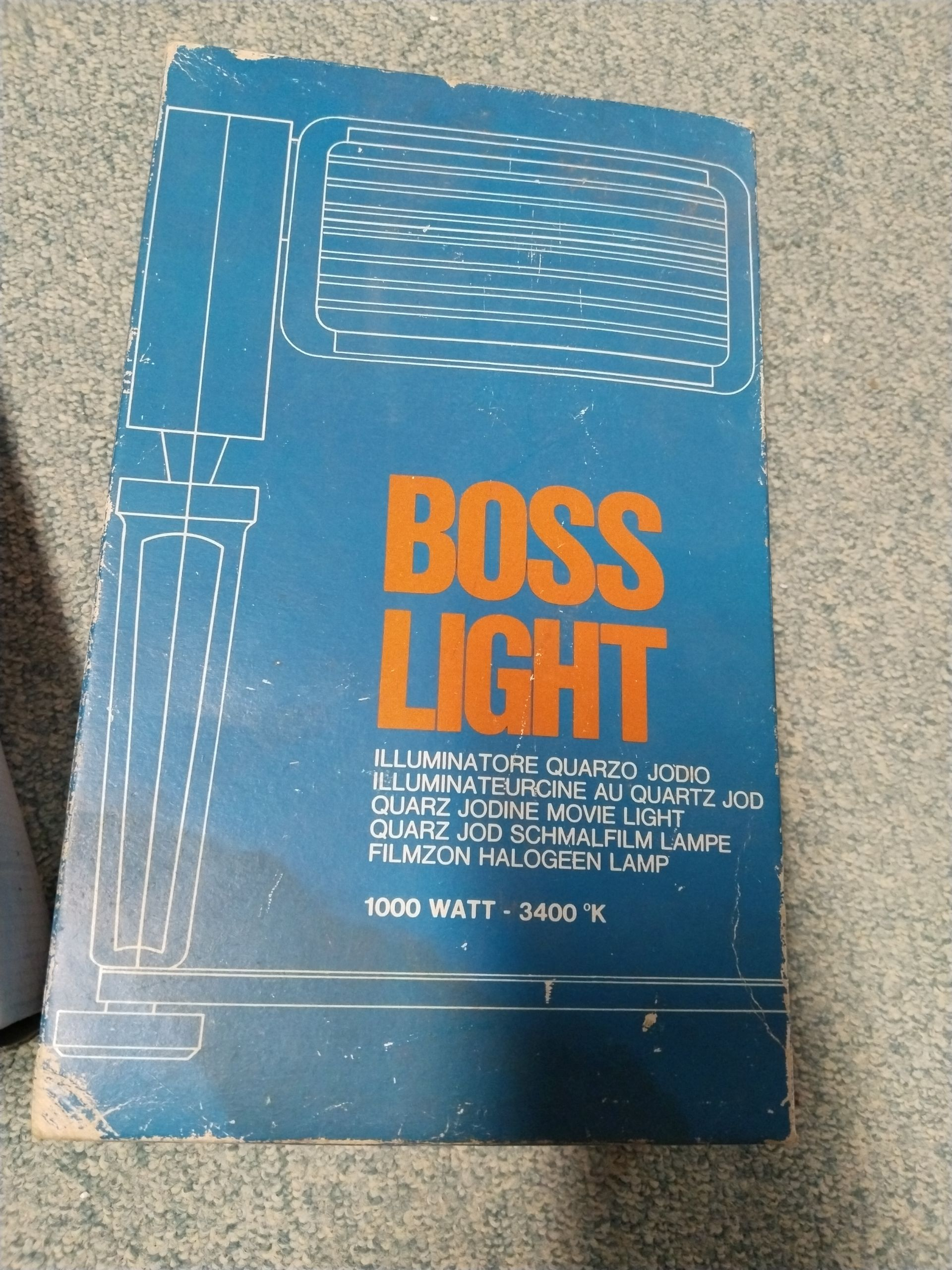 Voir photo 4 de Boss Light 1000 watt de 1972 Vintage Boss Light 1000 watt de 1972 Vintage Bon état - Vue 4 -
