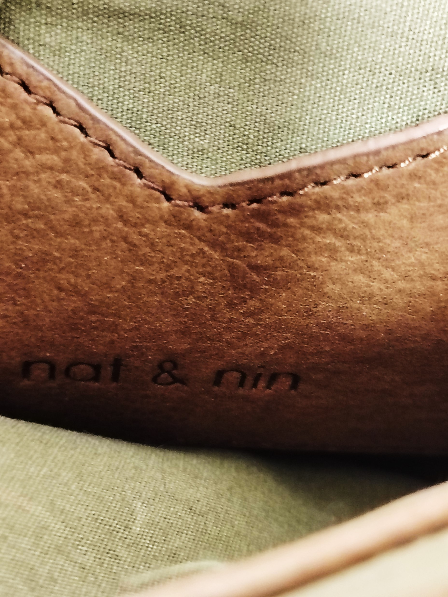 Nat & Nin Sac bandoulière en cuir - Photo 3