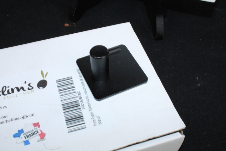 2 porte papier toilette ou embrases en corde avec fixation sans trou- neufs - Photo 2