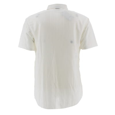 Chemise blanche imprimée rayures - Homme - Max Men - Taille L Comme neuf - Vue 2 - 