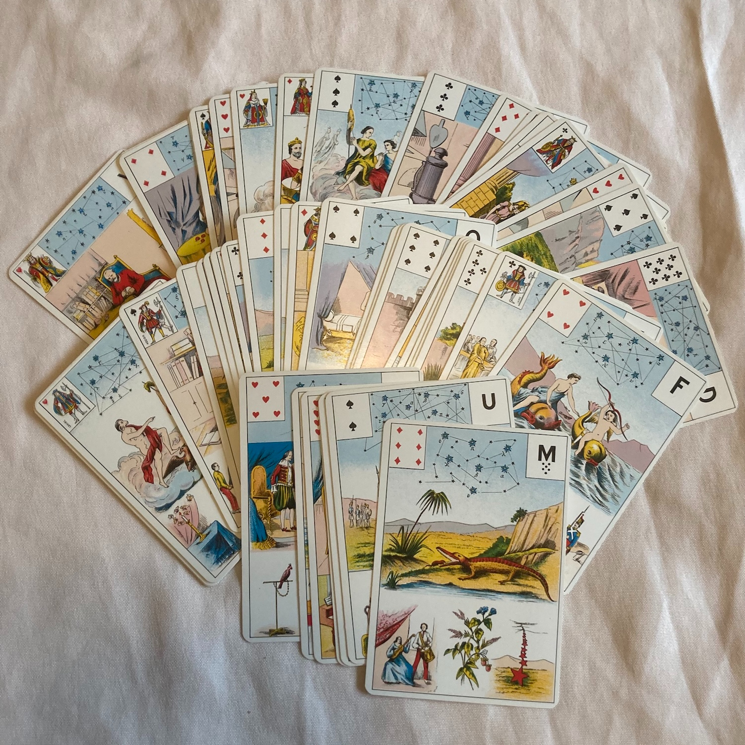 Grand Jeu de Mademoiselle Lenormand - Cartomancie  - Vue 6 - 