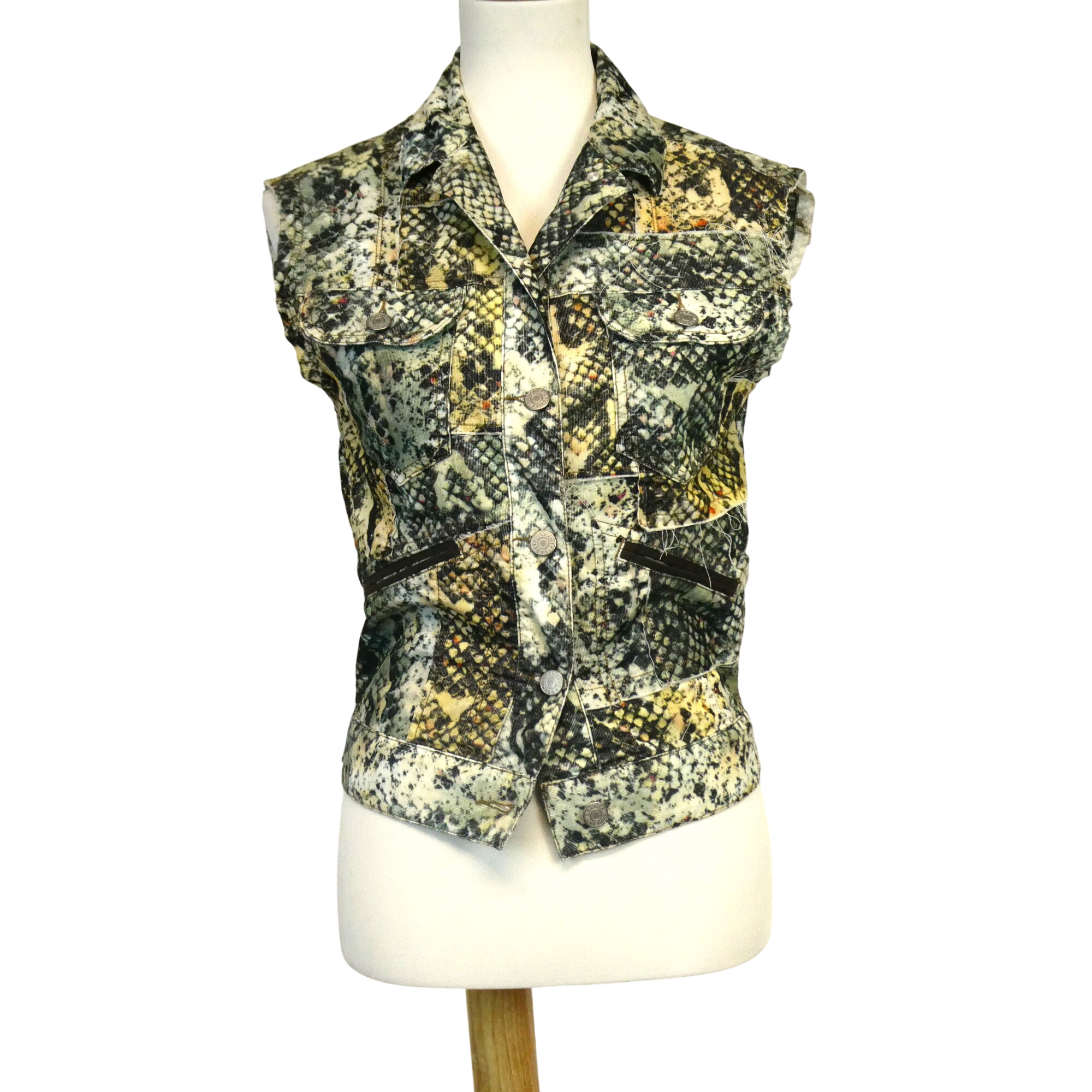 Isabel Marant gilet sans manches à motif - Taille M - Photo 0