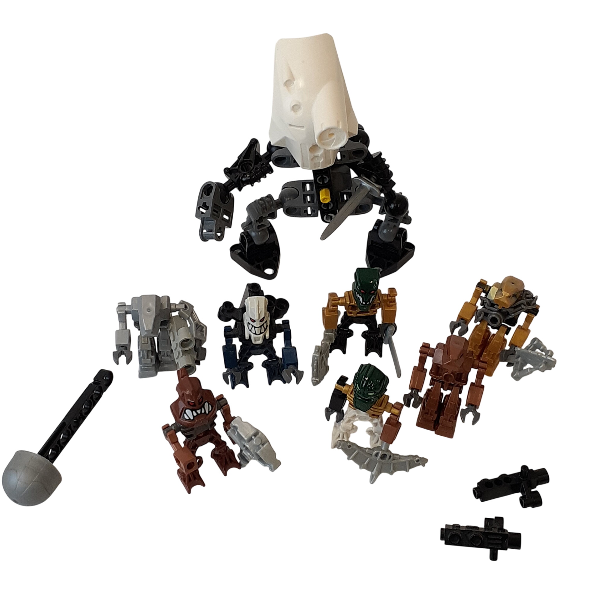 8 figurines de Lego Bionicle - Bon état sur Label Emmaüs