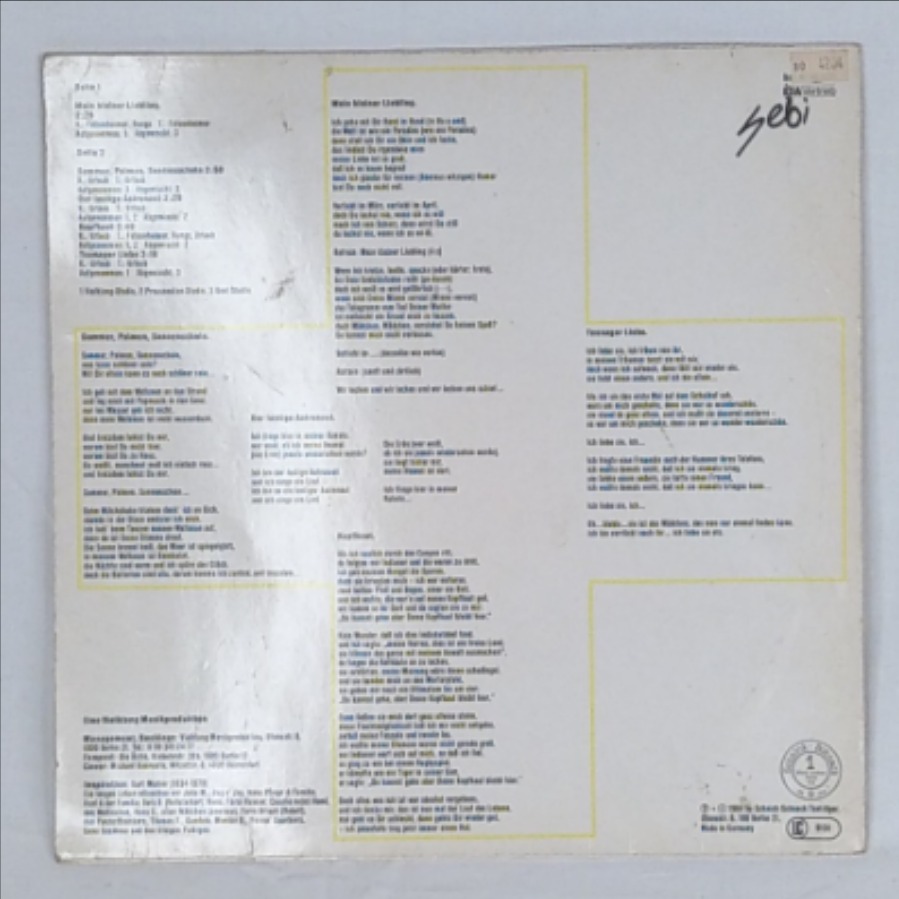 Die Arzte - uns geht's prima - vinyle 45 T Bon état - Vue 2 - 