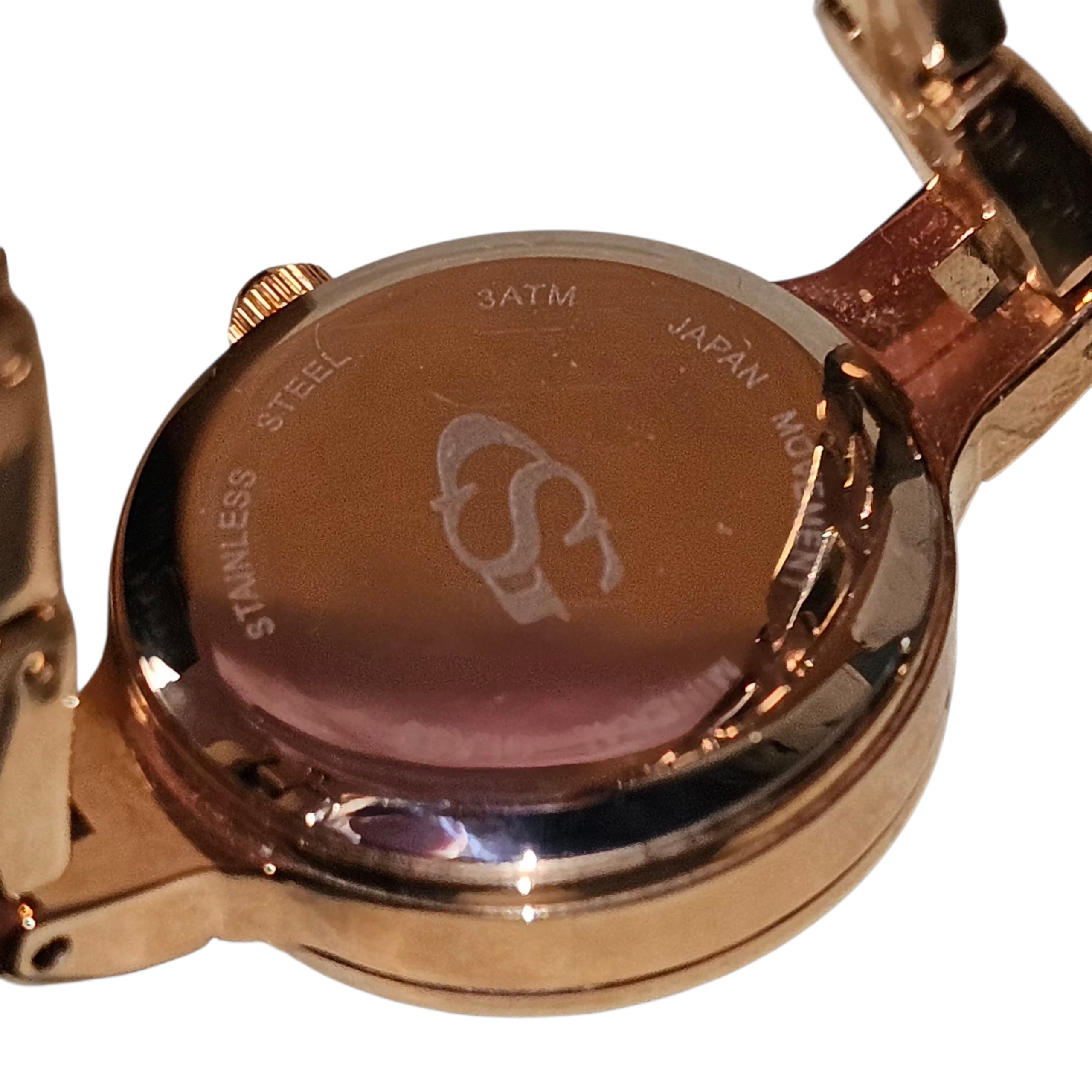 Voir photo 6 de Montre-bracelet femme GEORGE SMITH.(New-York) Cristaux Australien. Montre-bracelet femme GEORGE SMITH.(New-York) Cristaux Australien. - Vue 6 -