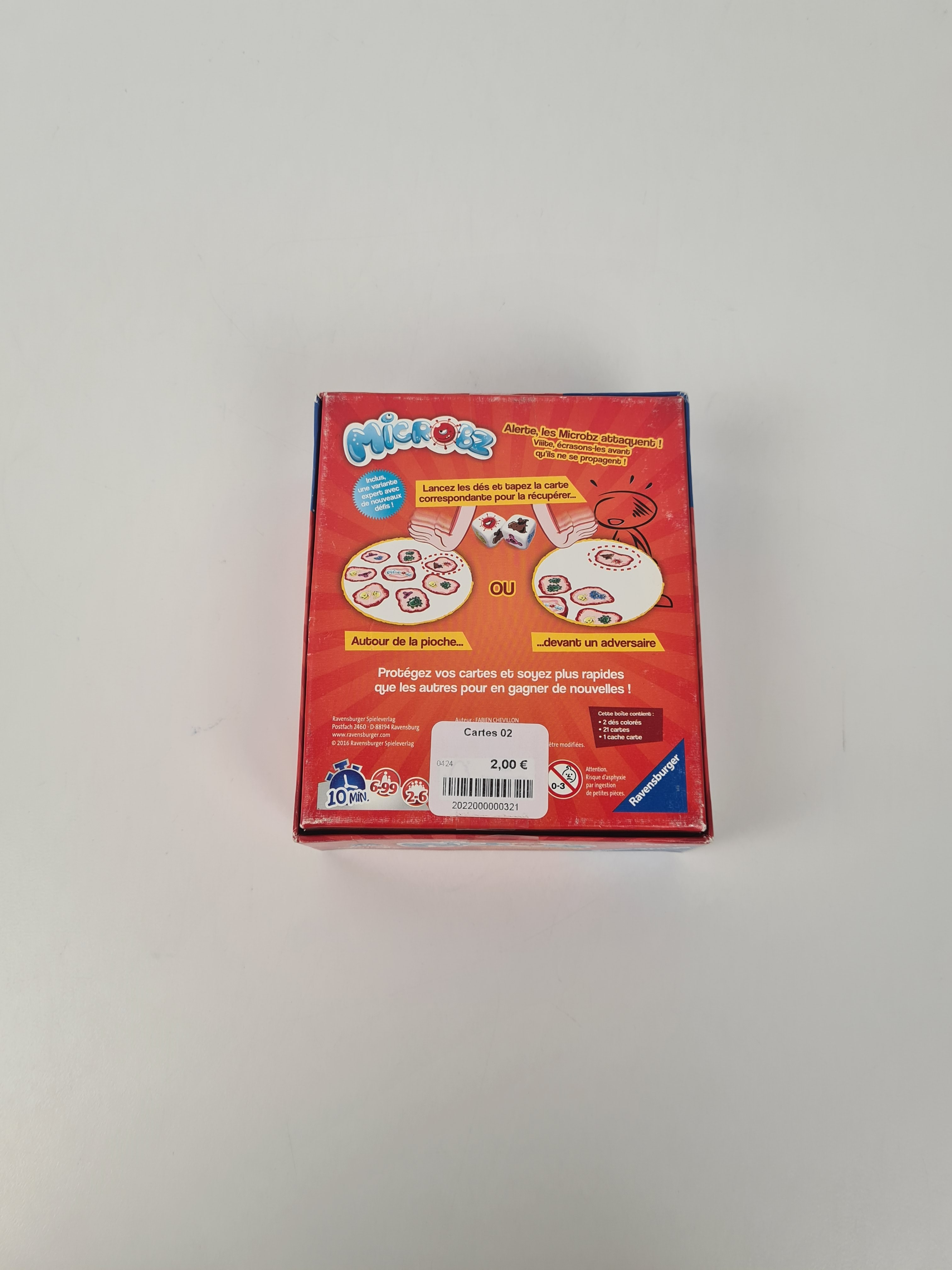 Jeu d'ambiance - Microbz écrase les tous ! - Ravensburger - 6 ans + - Photo 2