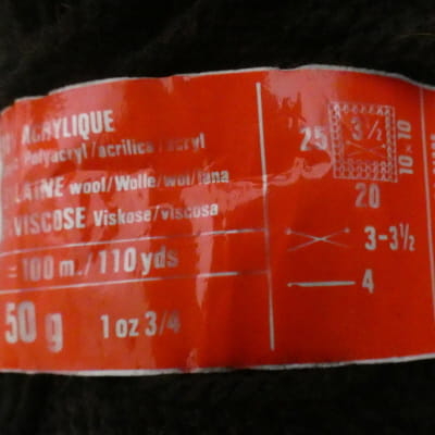 Lot de 2 pelotes marron - PINGOUIN TOP - 50g par pelote - Photo 4