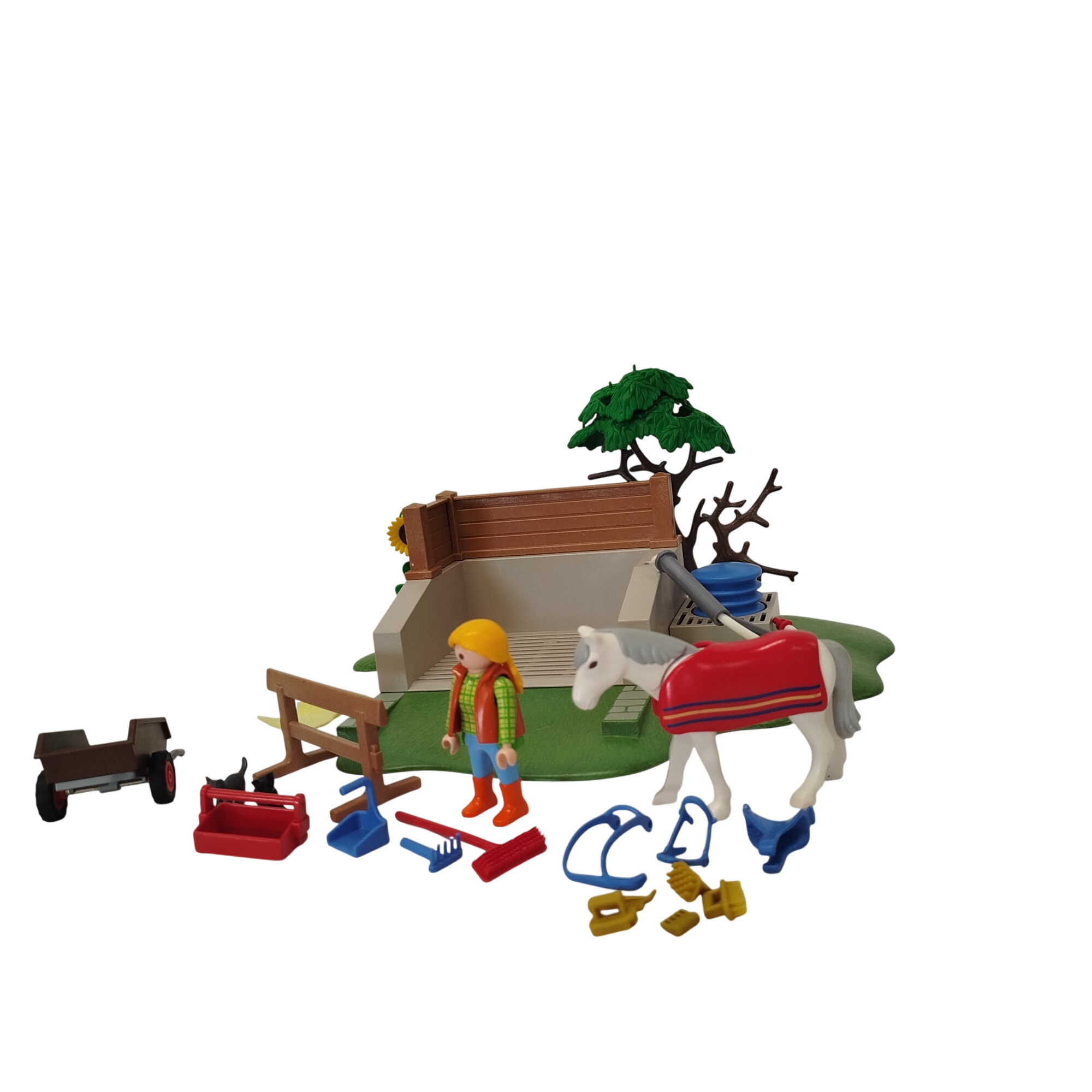 Playmobil box de lavage pour chevaux Bon état -  reconditionné disponible sur Label Emmaüs