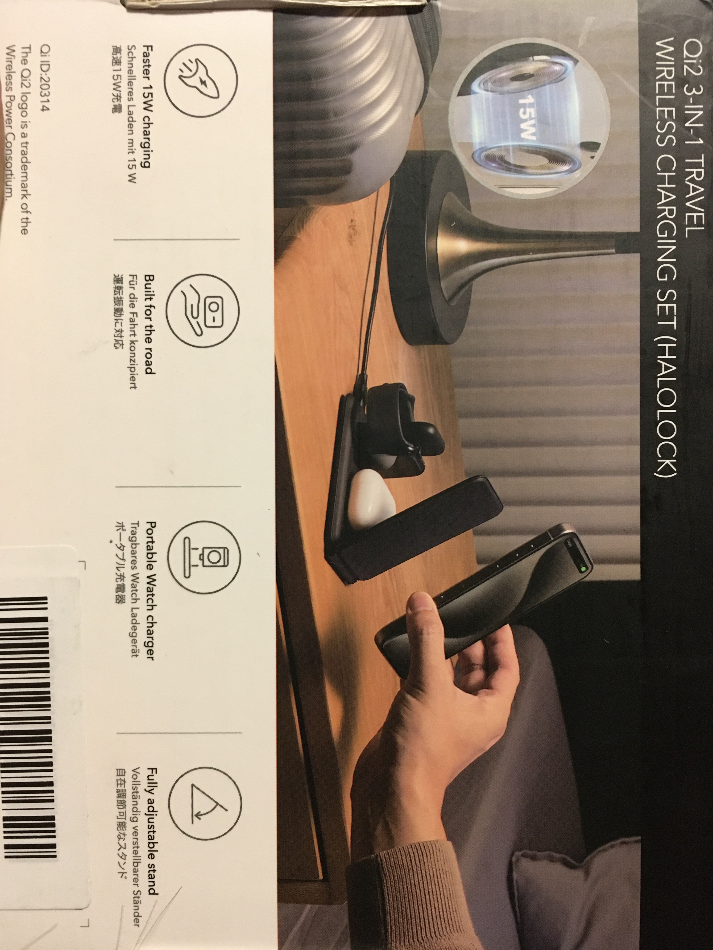 ESR Qi2 Kit de charge sans fil marron 3 en 1 - Photo 1
