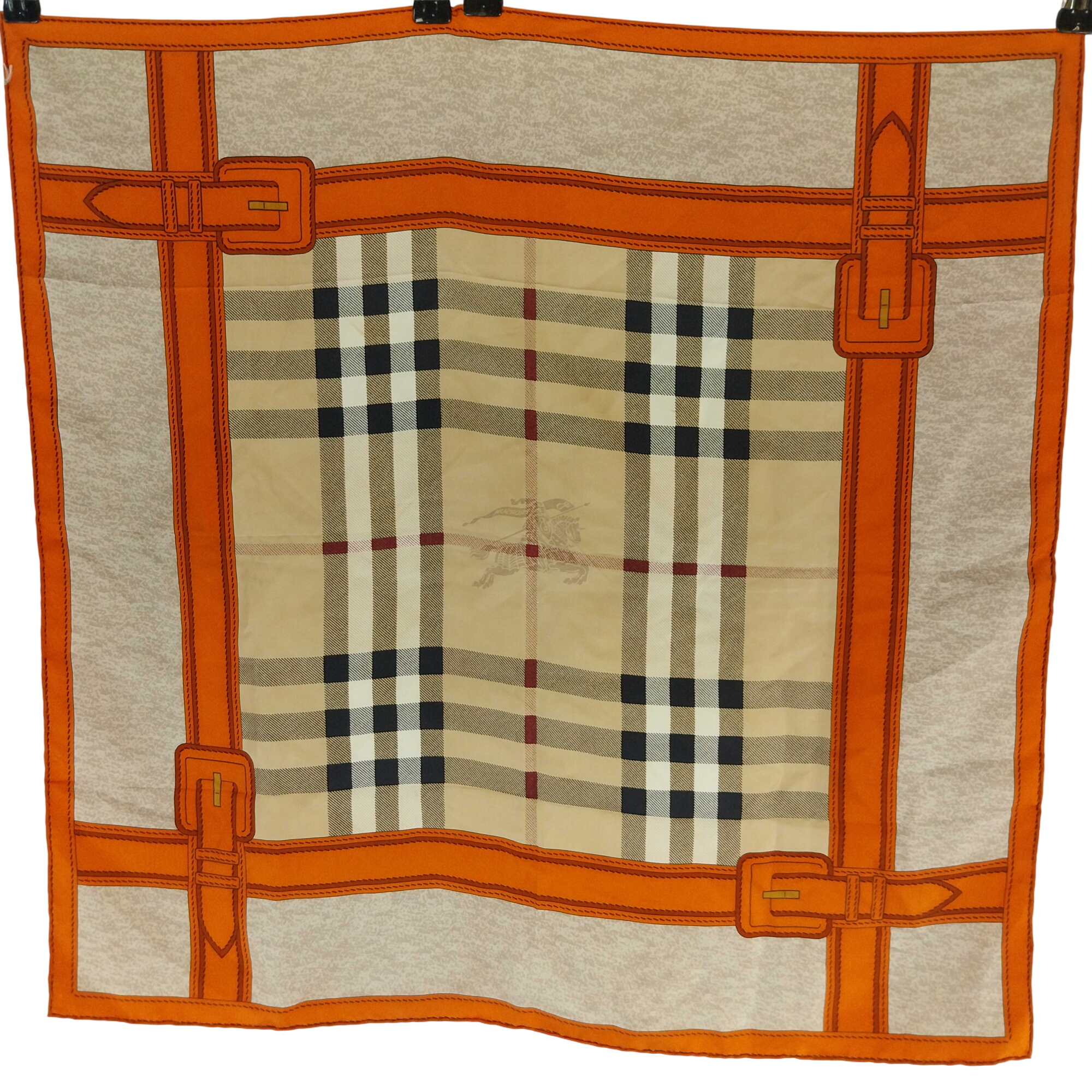 Foulard en soie - BURBERRY - Photo 0