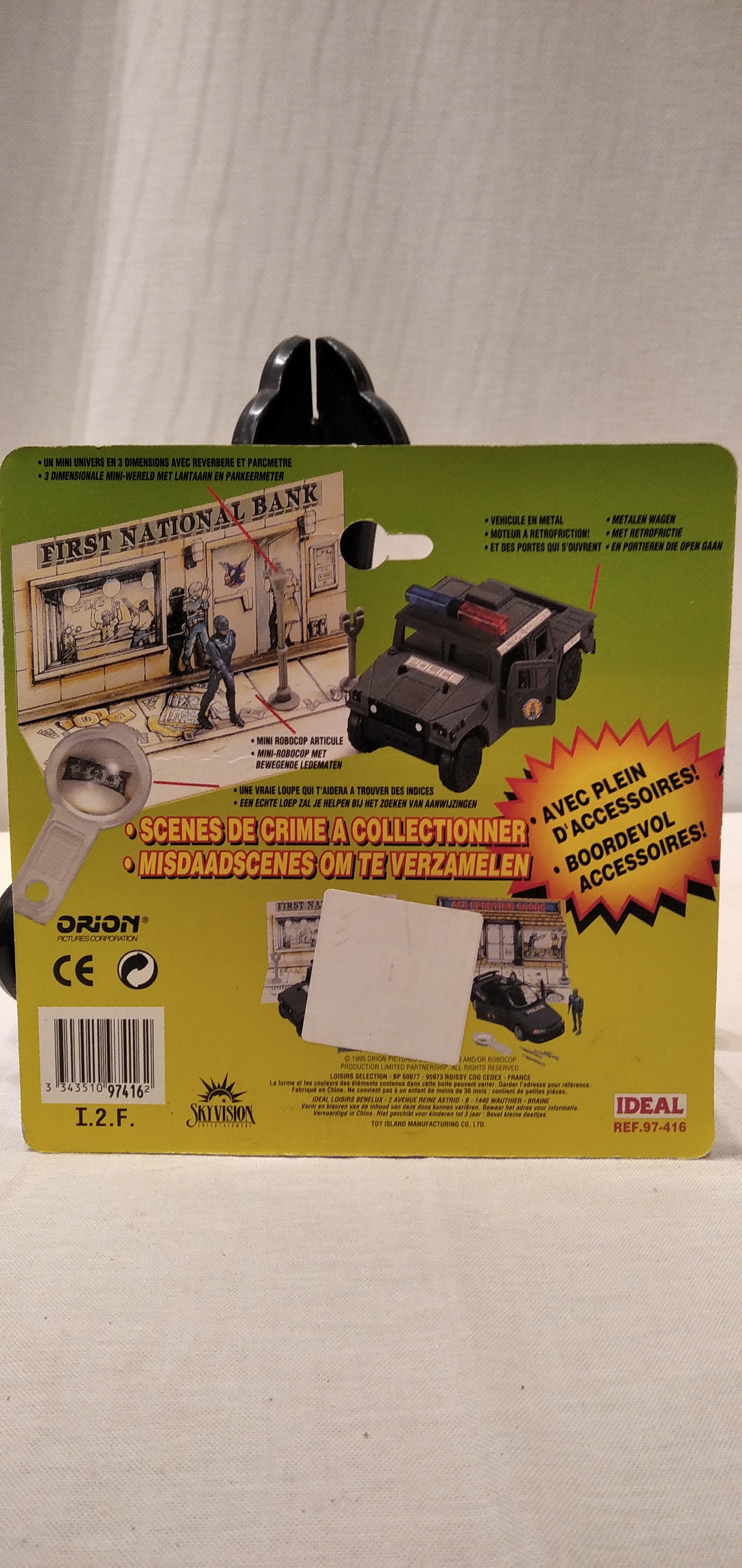 RoboCop véhicule en métal avec moteur rétrofriction 1995 Comme neuf - Vue 4 - 
