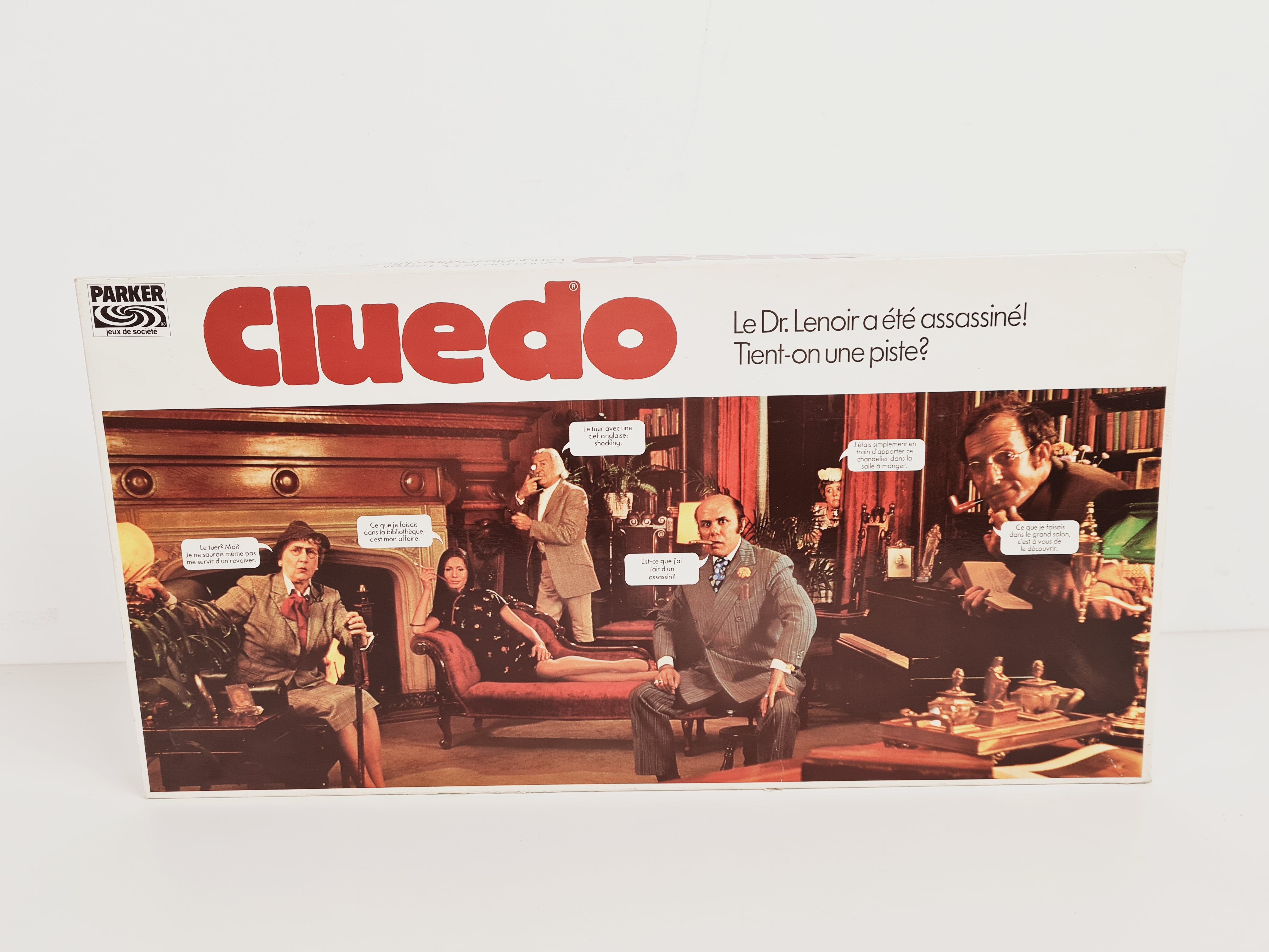 Jeu d'enquête vintage - Cluedo - Parker 1974 - 8 ans + - Bon état sur Label Emmaüs
