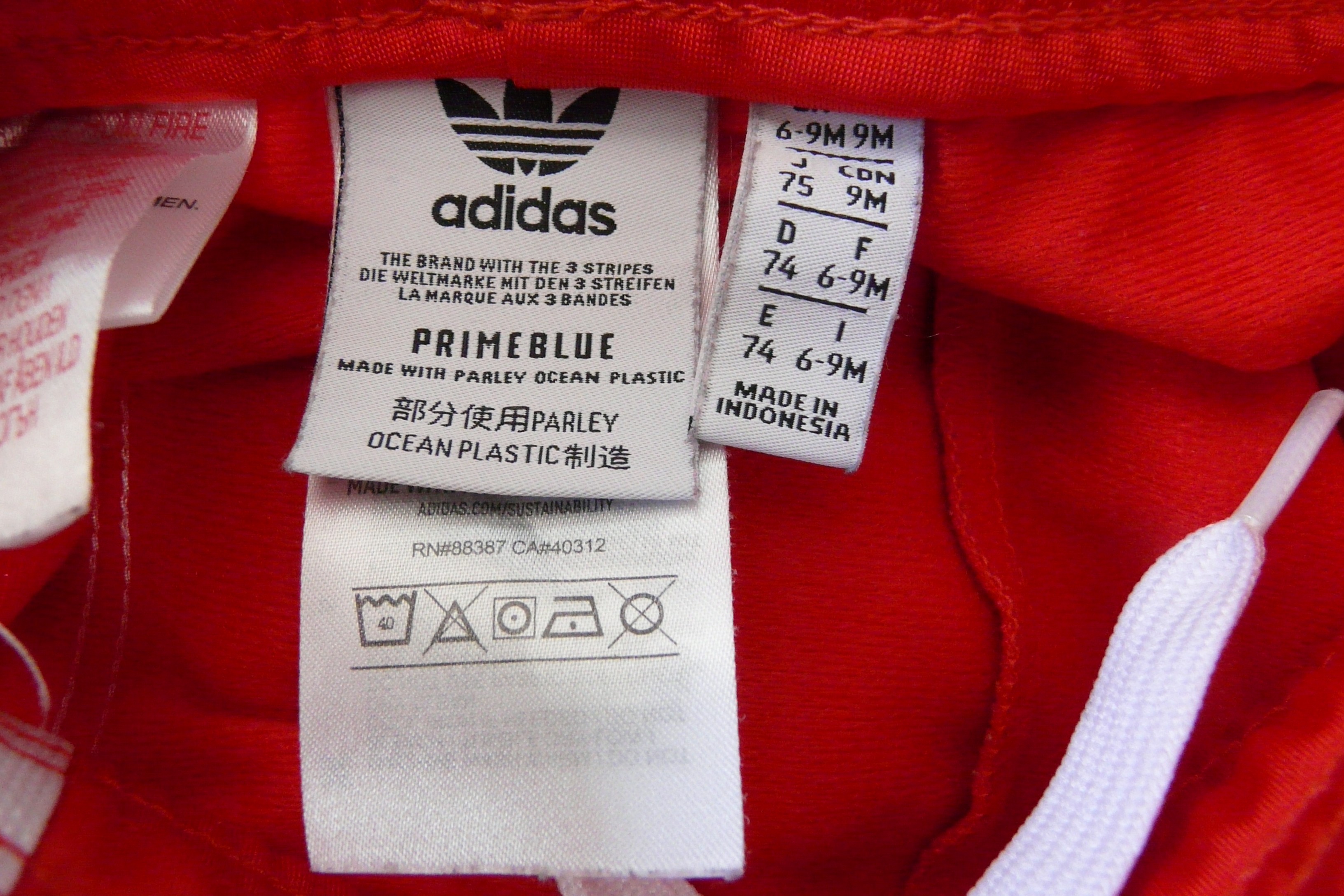 E76 - Ensemble de survêtement - Adidas - Âge 6/9 mois  - Vue 8 - 