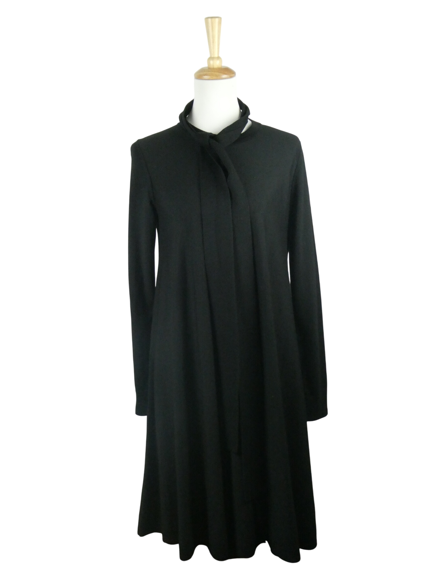 COS robe blouson manches longues encolure rond en laine - Taille S - Photo 0