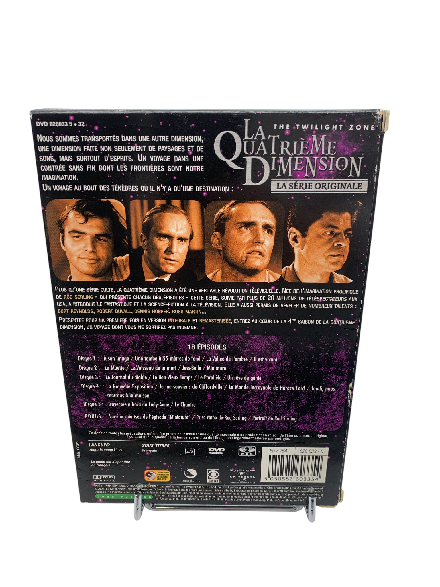 La quatrième dimension, intégrale saison 4 - coffret dvd - Photo 1
