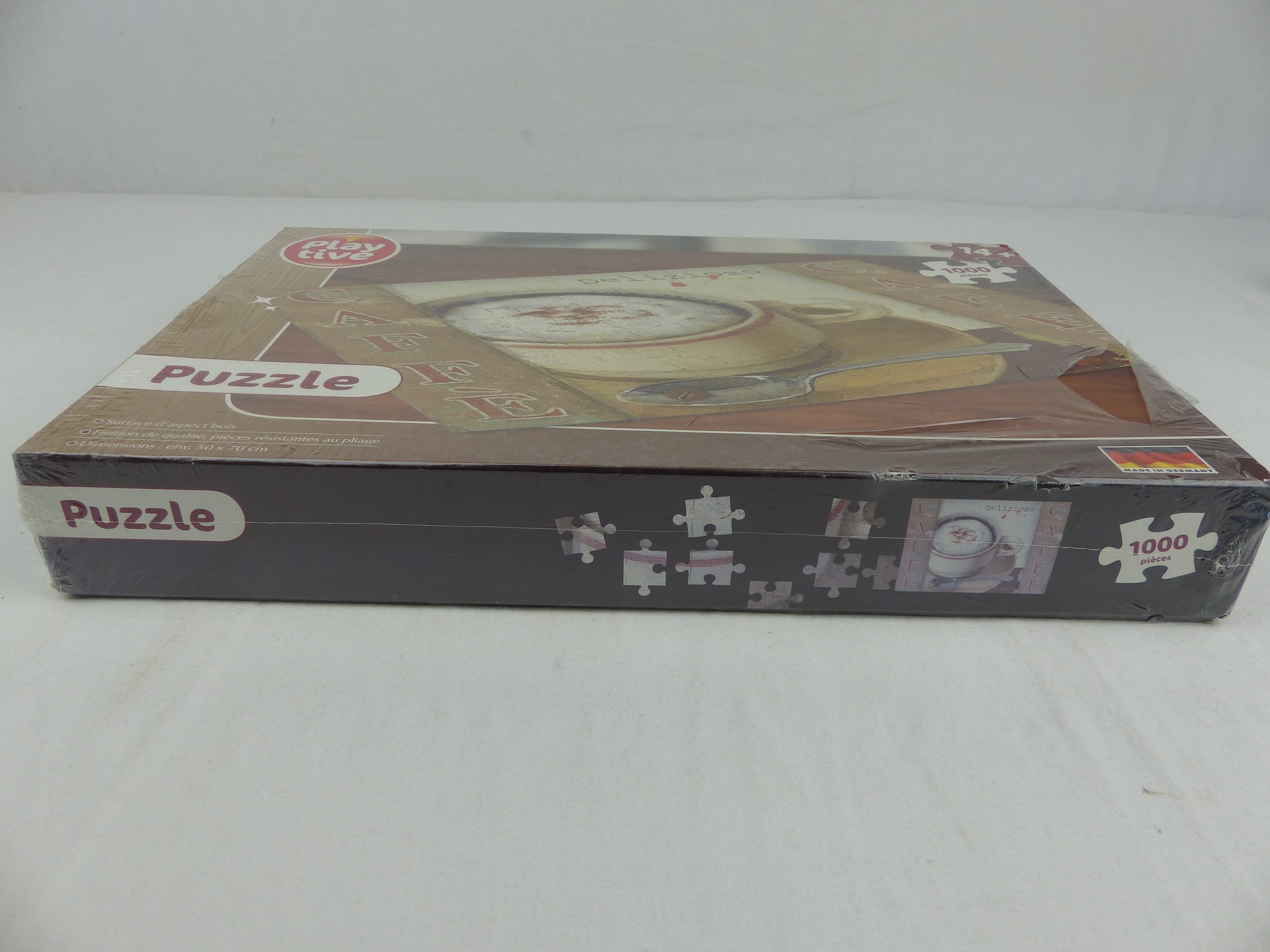 Puzzle 1000 pièces Café “Delizioso” Playtive – Neuf sous blister – 50x70 cm Comme neuf - Vue 4 - 