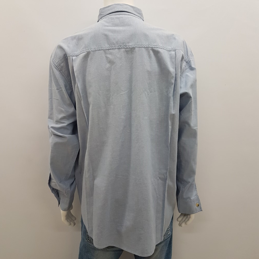 Chemise bleue - ATLAS FOR MEN - taille XXXL estimée Très bon état - Vue 3 - 