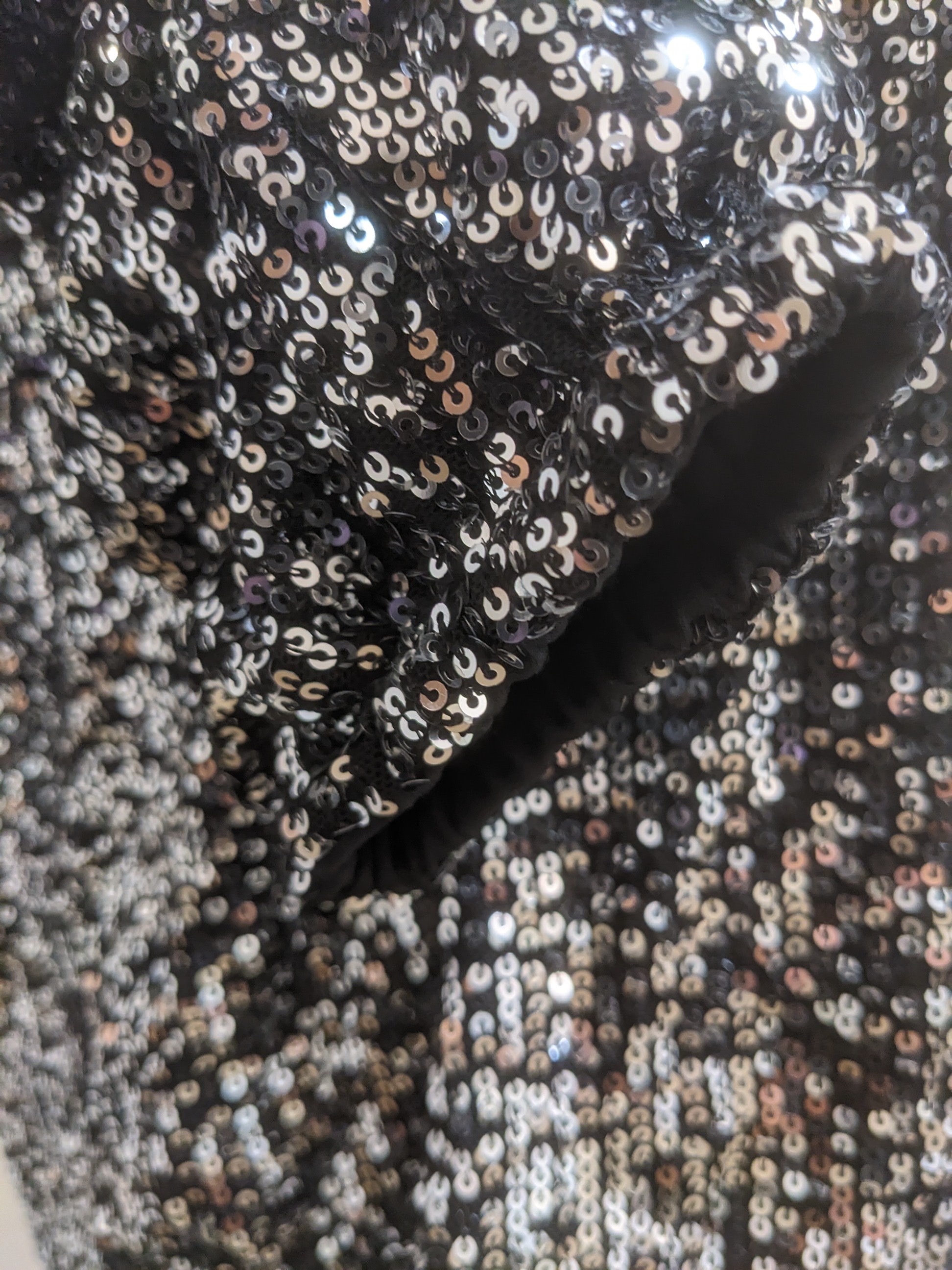Voir photo 2 de Blouse à sequins 46 - 48 Blouse à sequins 46 - 48 - Vue 2 -