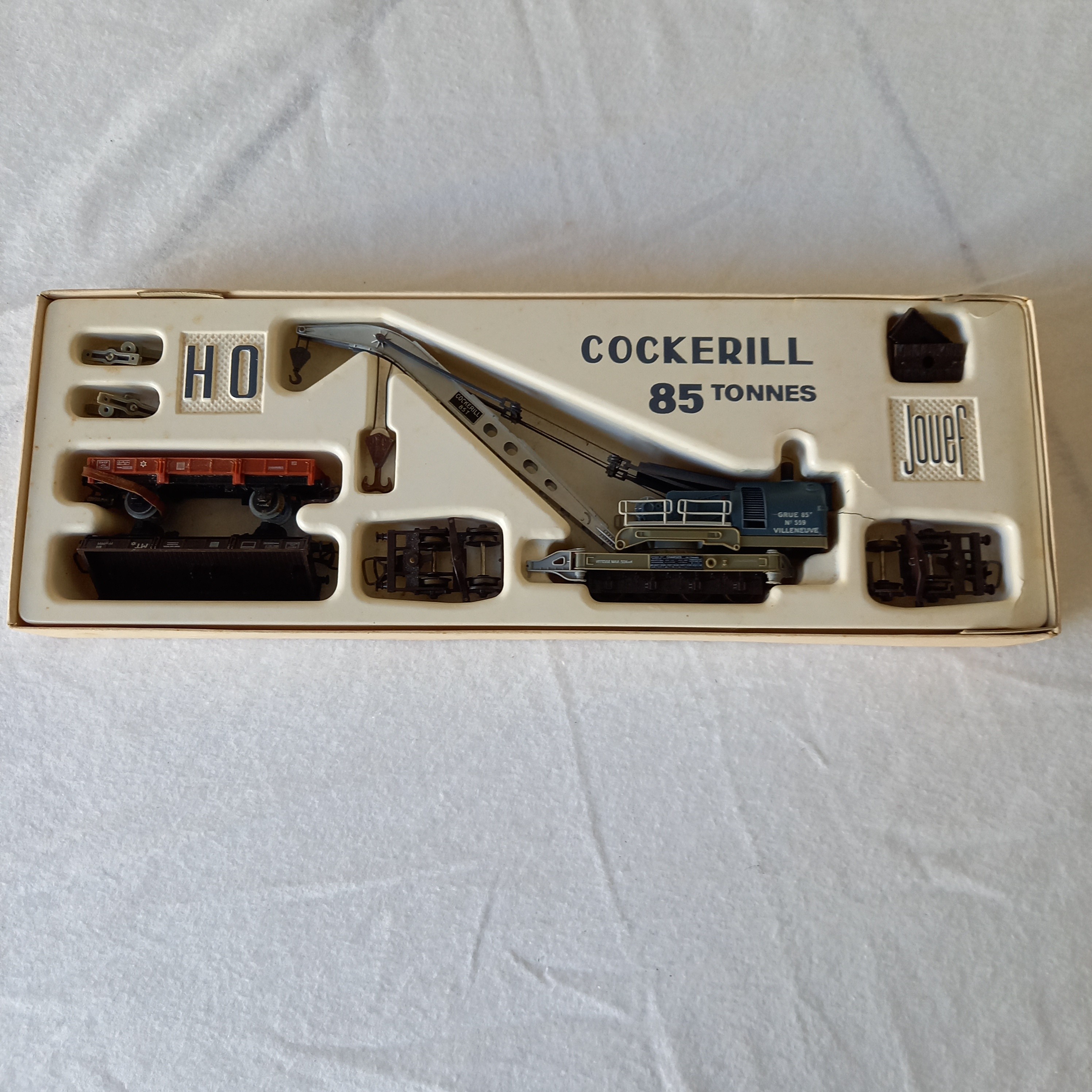 Vintage ancien train locomotive wagon Jouef Bon état - Vue 24 - 
