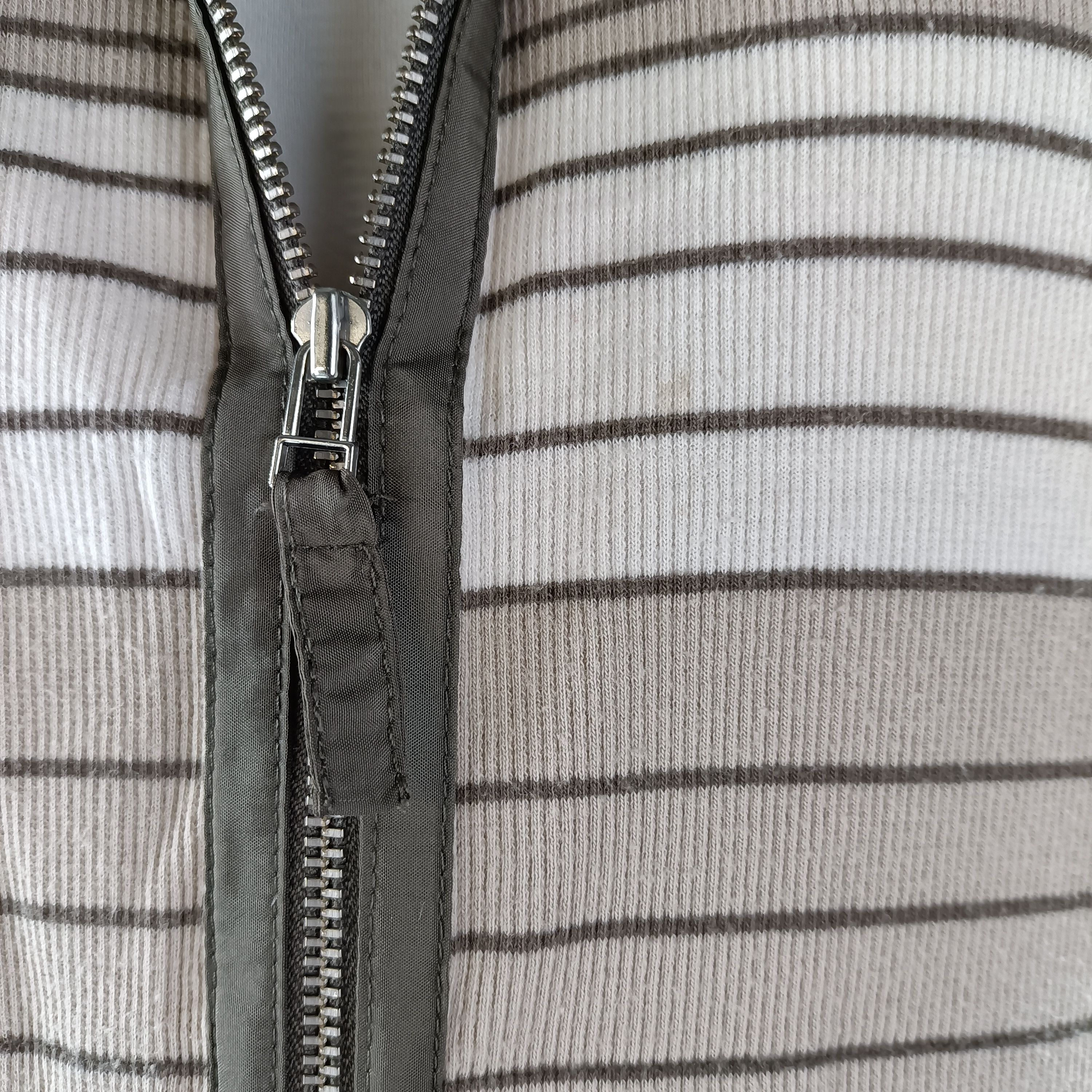 Gilet rayé col rond - Basler - Taille 40 - Photo 8