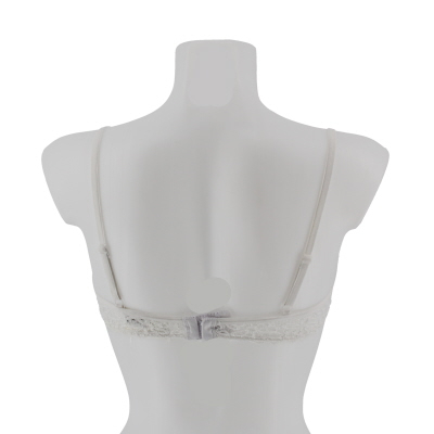 Soutien gorge blanc imprimé dentelle avec armatures - femme - Obsessive - taille - S/M - Photo 2