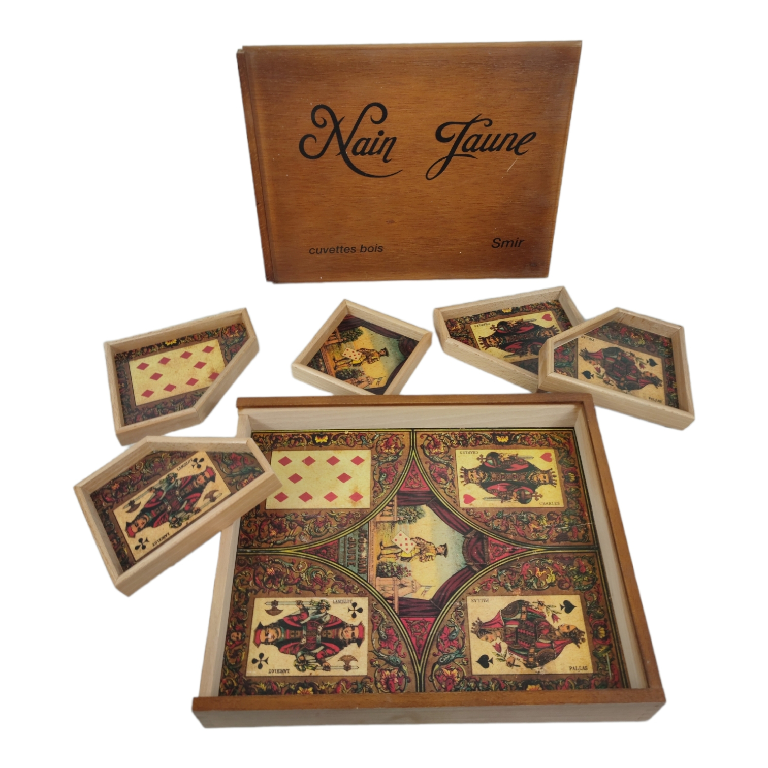 Boîte de jeu Nain Jaune (vide) - SMIR de France - Bon état sur Label Emmaüs