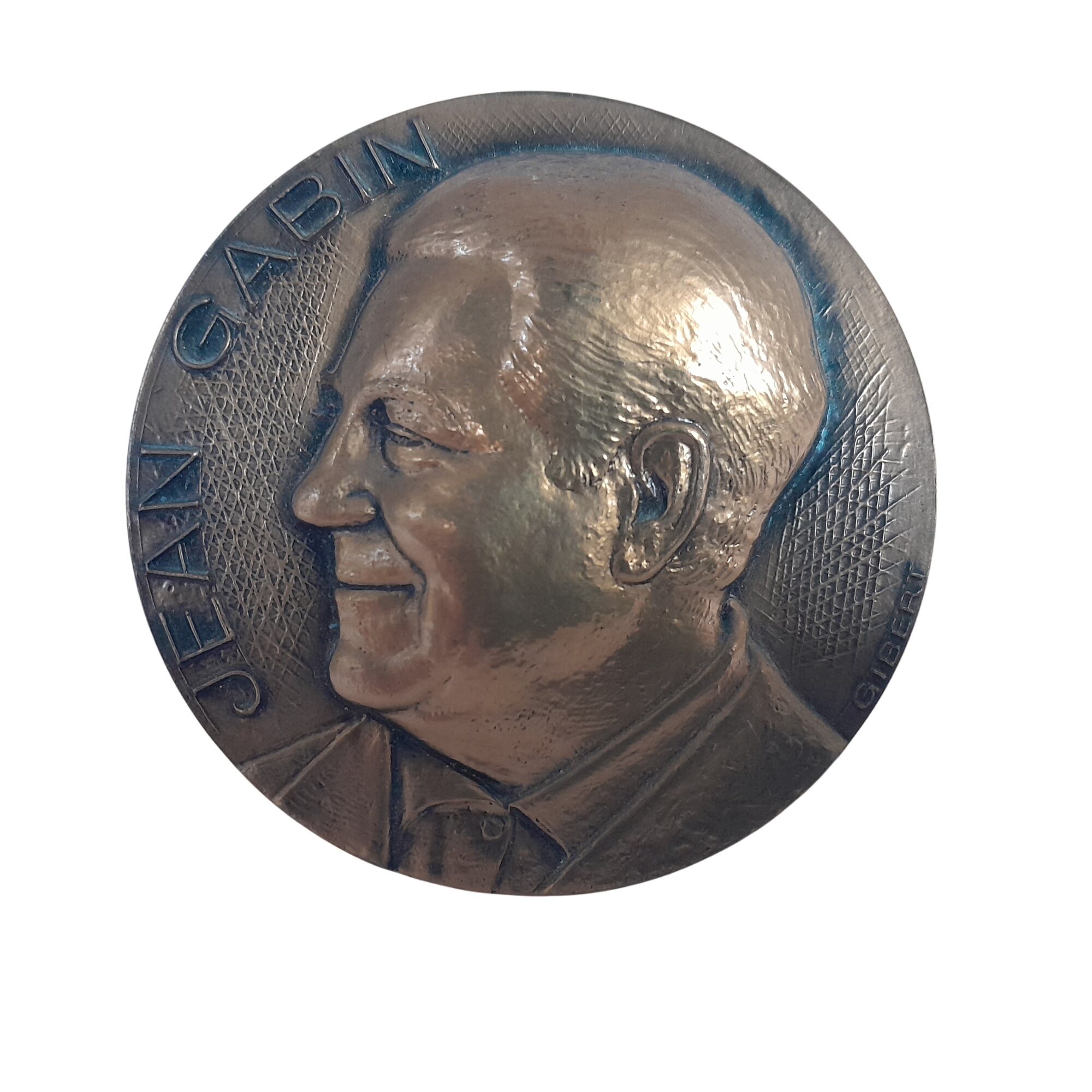 Médaille JEAN GABIN, signée GIBERT - Photo 0