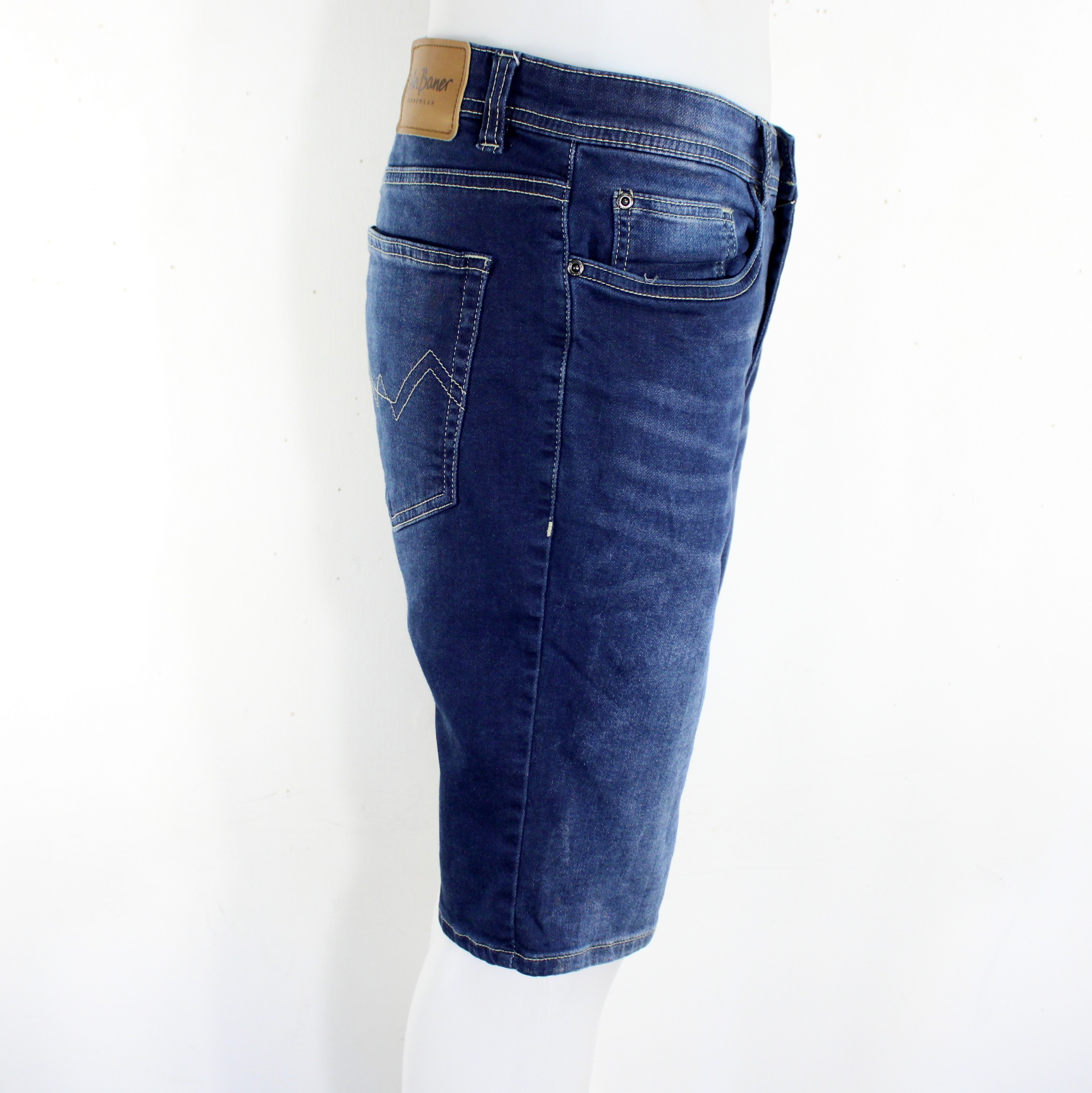 Short Jean's Bleu Homme JOHN BANER Taille 42 - Photo 2