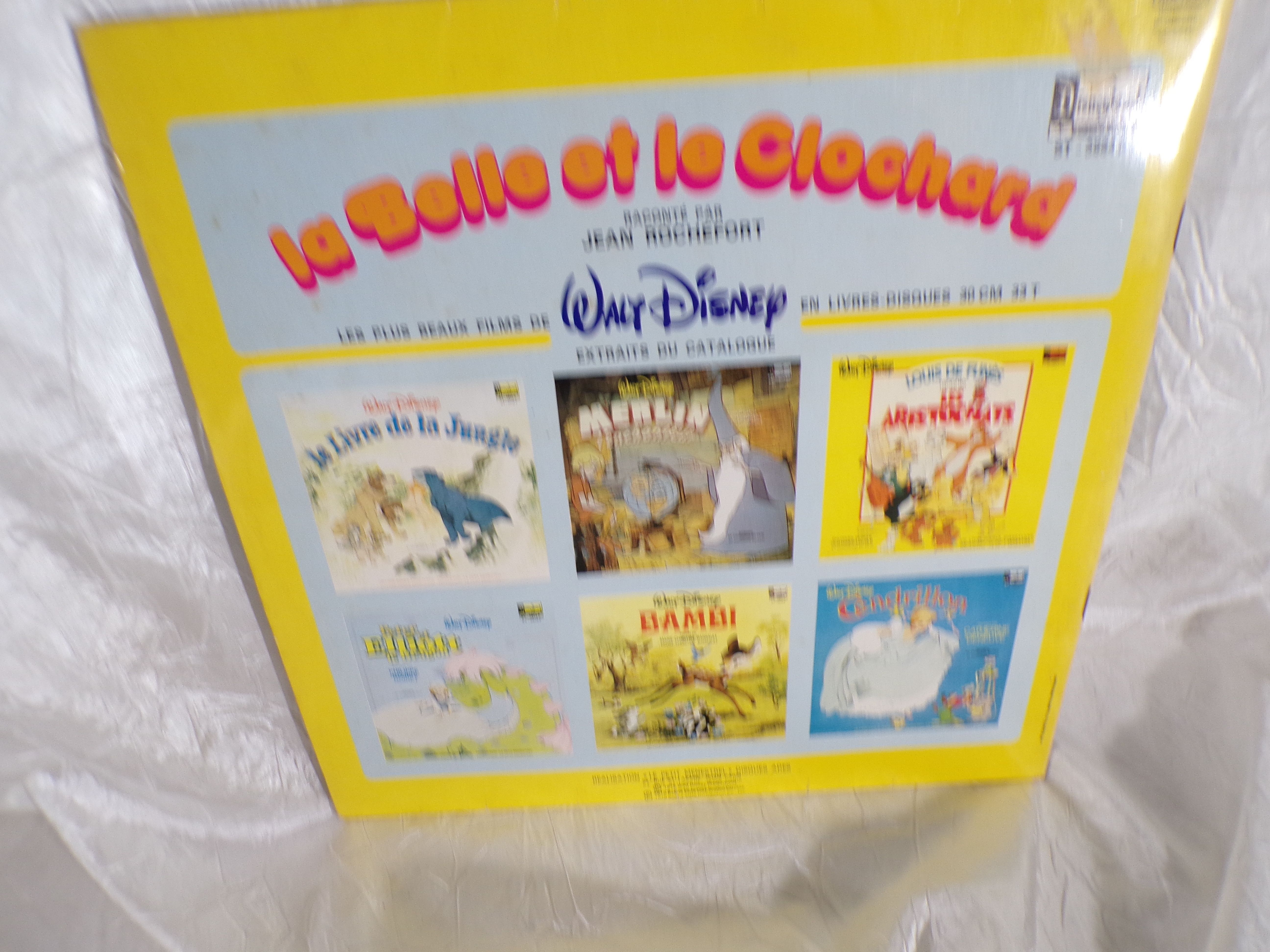 Vinyle "La Belle et le Clochard" Bon état - Vue 2 - 