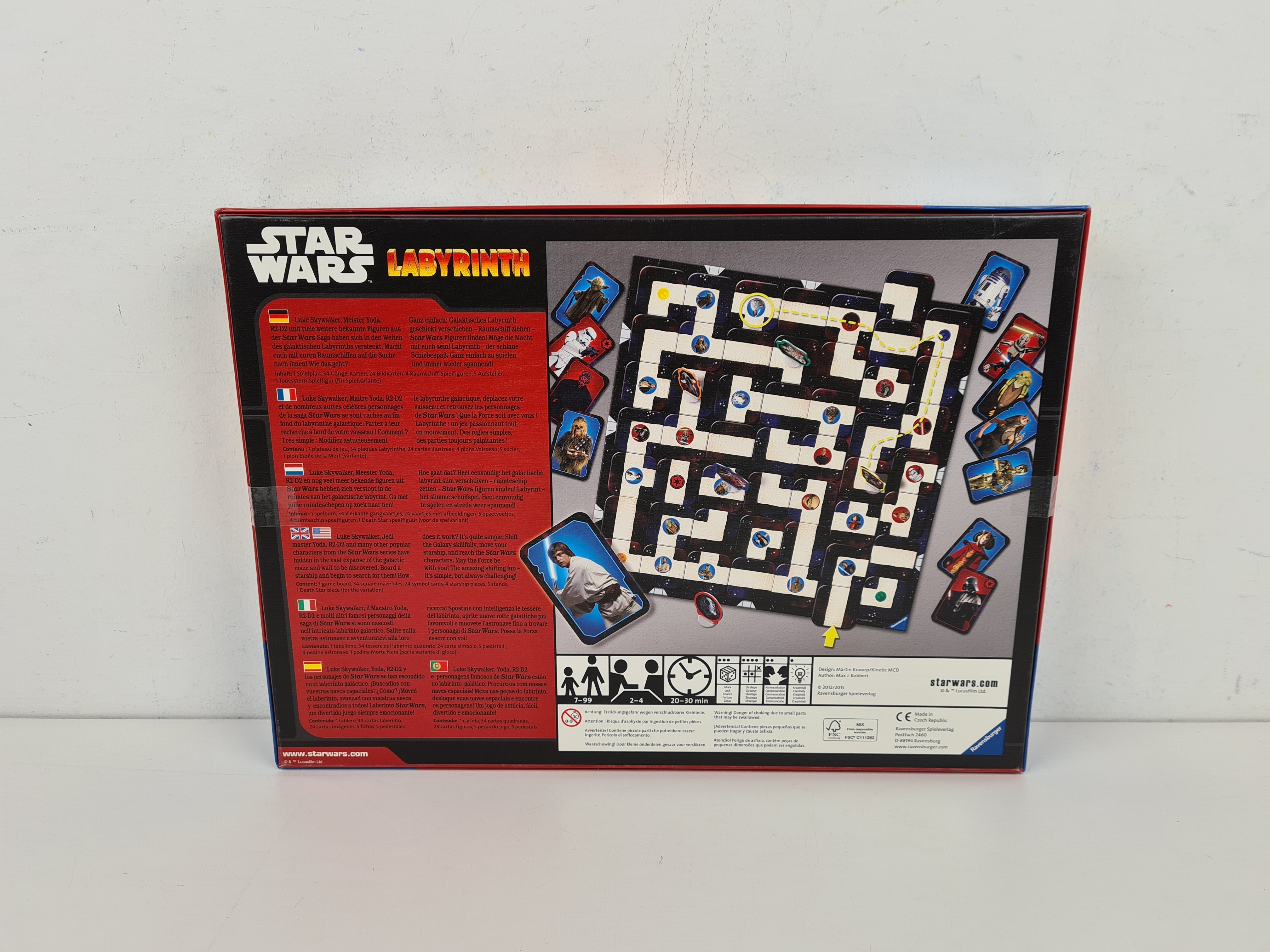 Jeux de parcours - STARWARS / Labyrinth - Ravensburger - 7 ans + - Photo 3