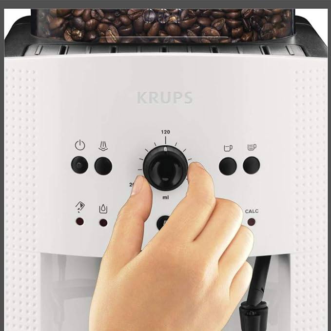 Krups Machine à café broyeur grain,, Essential blanche EA810570R - Très bon état - Photo 2