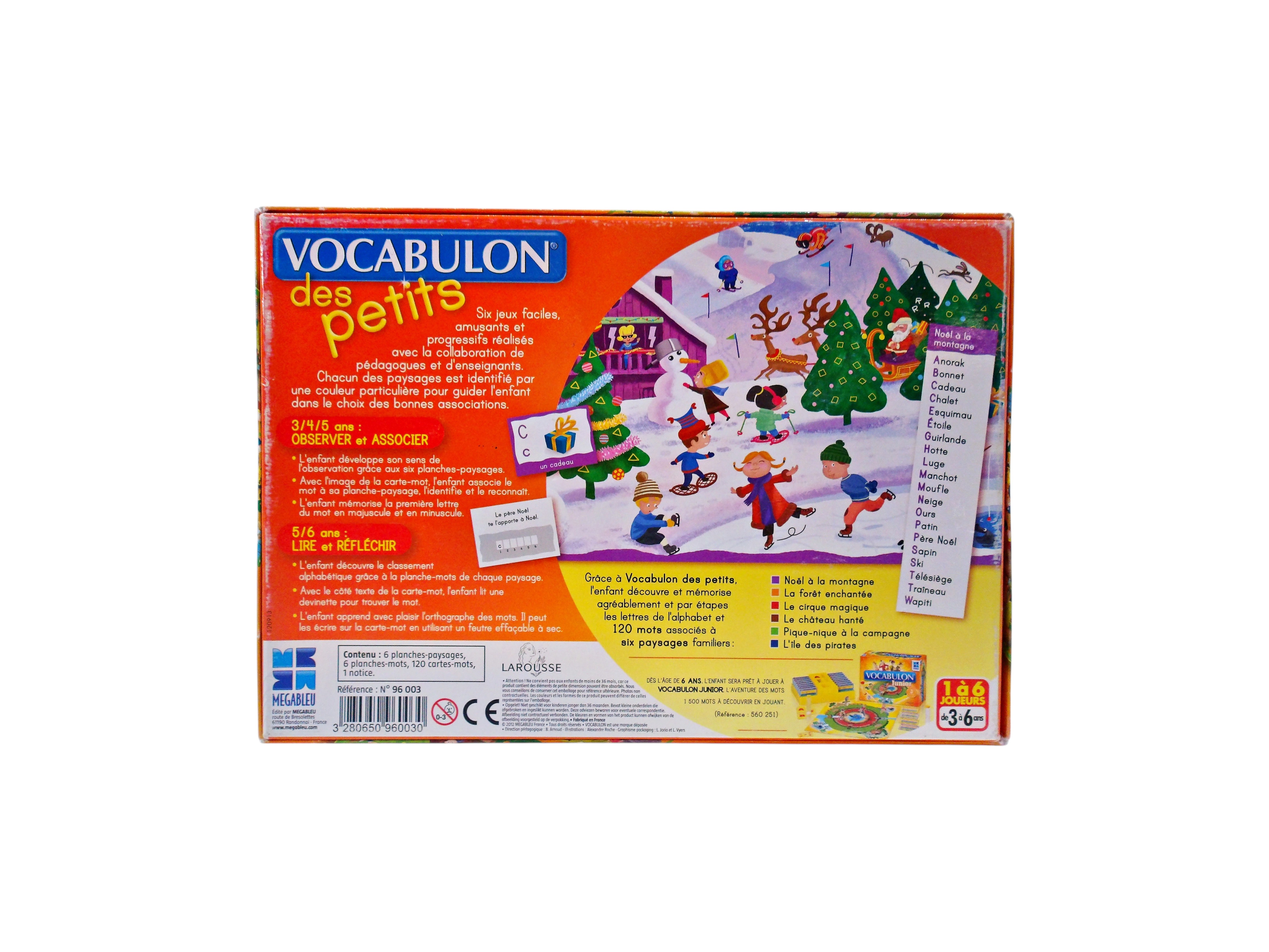 Vocabulon des petits- Édition 2001  - Vue 3 - 