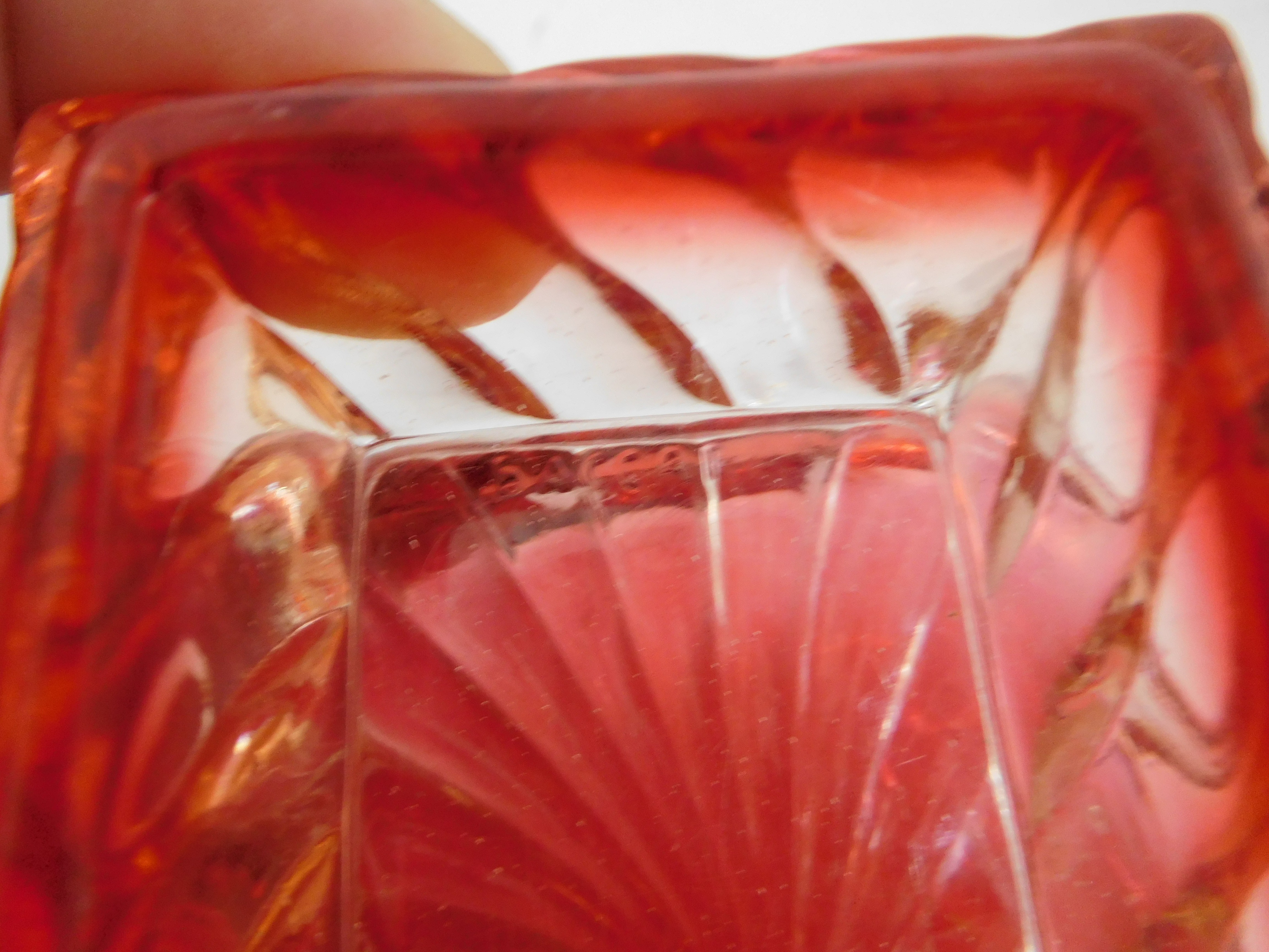 Garniture De Toilette BACCARAT Cristal Rose Ambré - 8 Pièces Rares°° - Photo 10