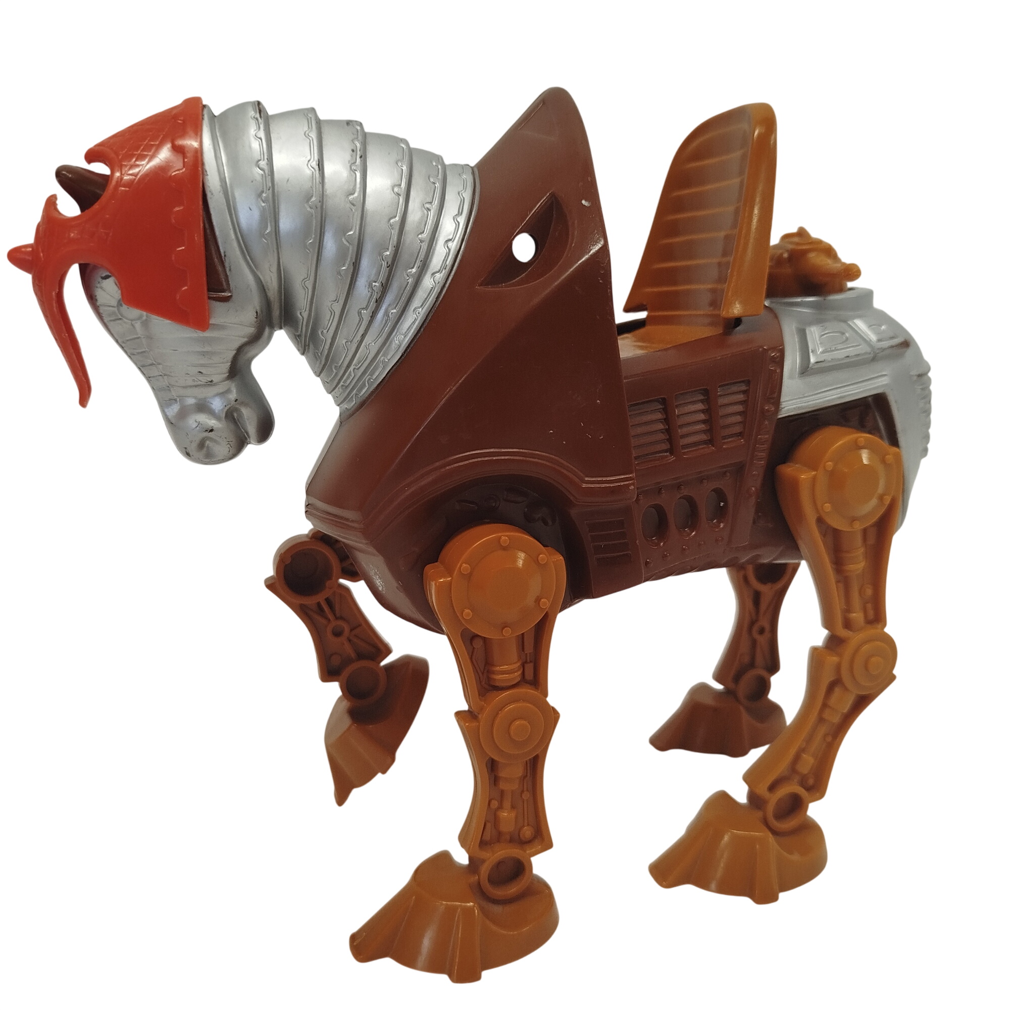 Figurine cheval Stridor du monde des Maîtres de l'Univers (1983)  -  reconditionné disponible sur Label Emmaüs