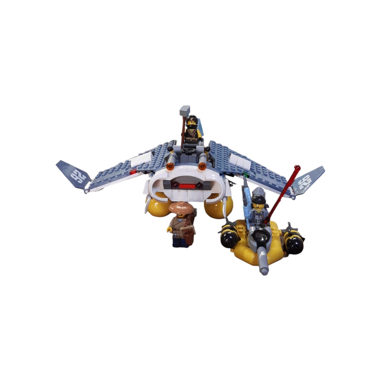 Set Lego NINJAGO \"Le bombardier Raie Manta 70609   - Vue 3 - 