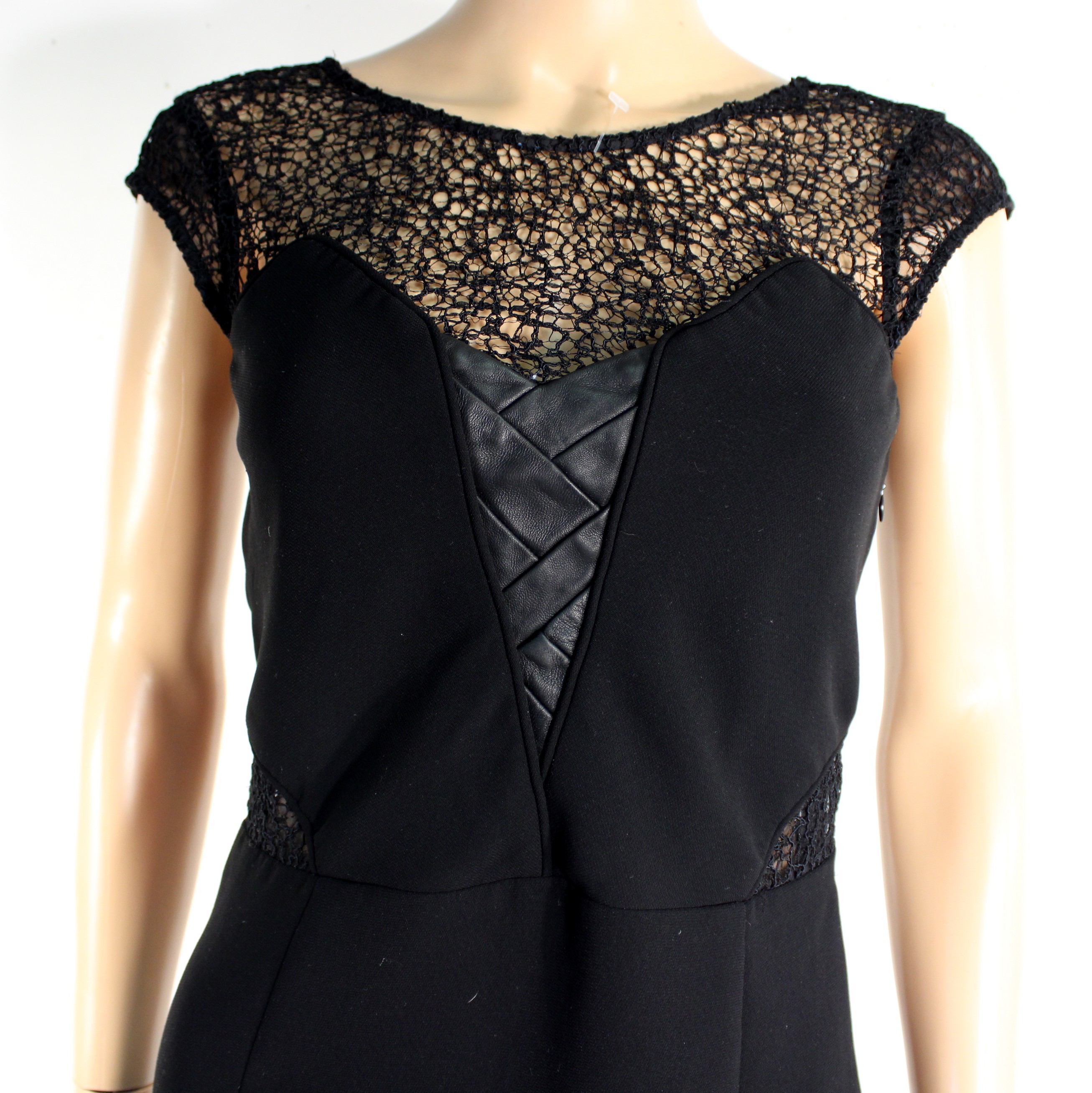 Robe Noire & Dentelle THE KOOPLES Taille S Bon état - Vue 3 - 