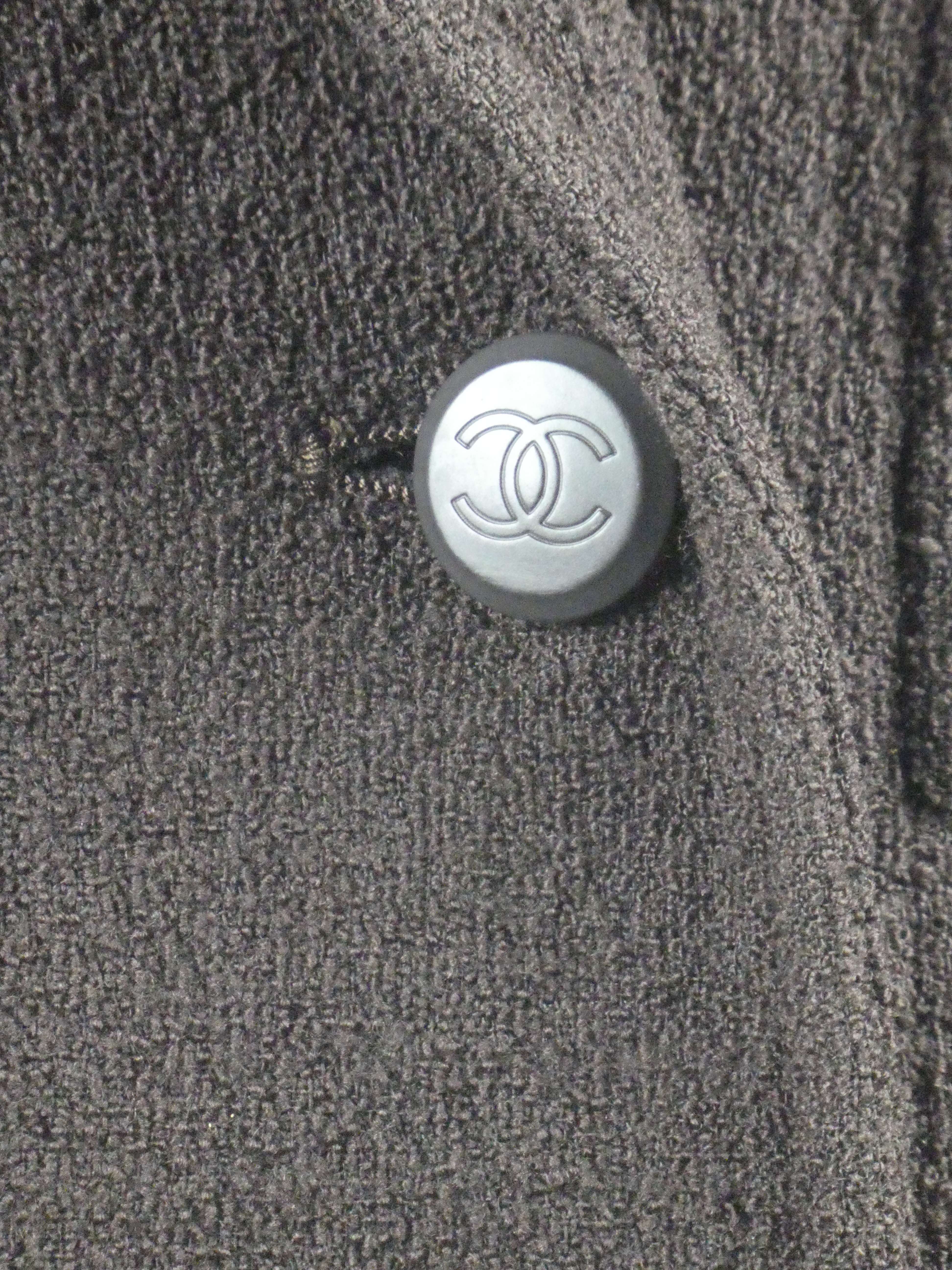 Chanel veste manches longues encolure tailleur - Taille L - Photo 10