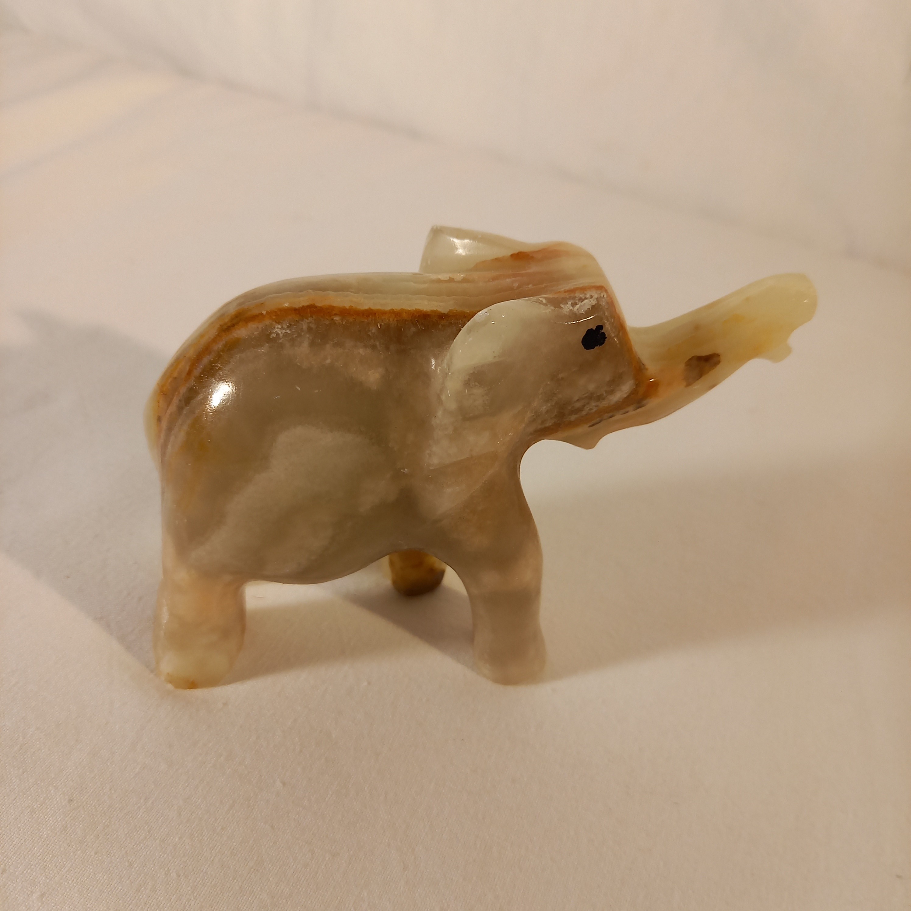 Hibou & D'éléphant En Pierre Naturelle Bon état - Vue 6 - 