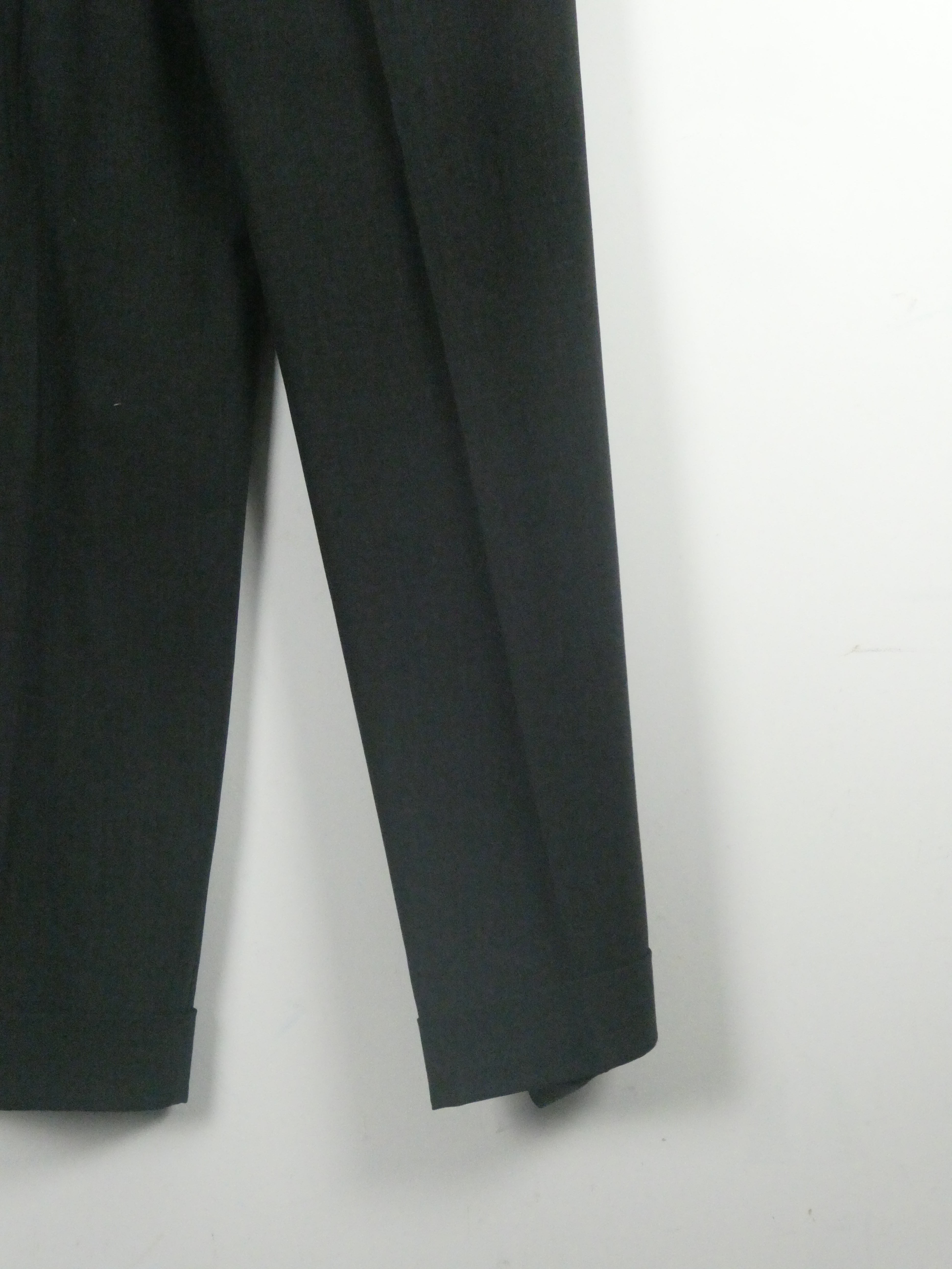 Salvatore Ferragamo pantalon ajusté de costume en laine - Taille F42/XL - Photo 1