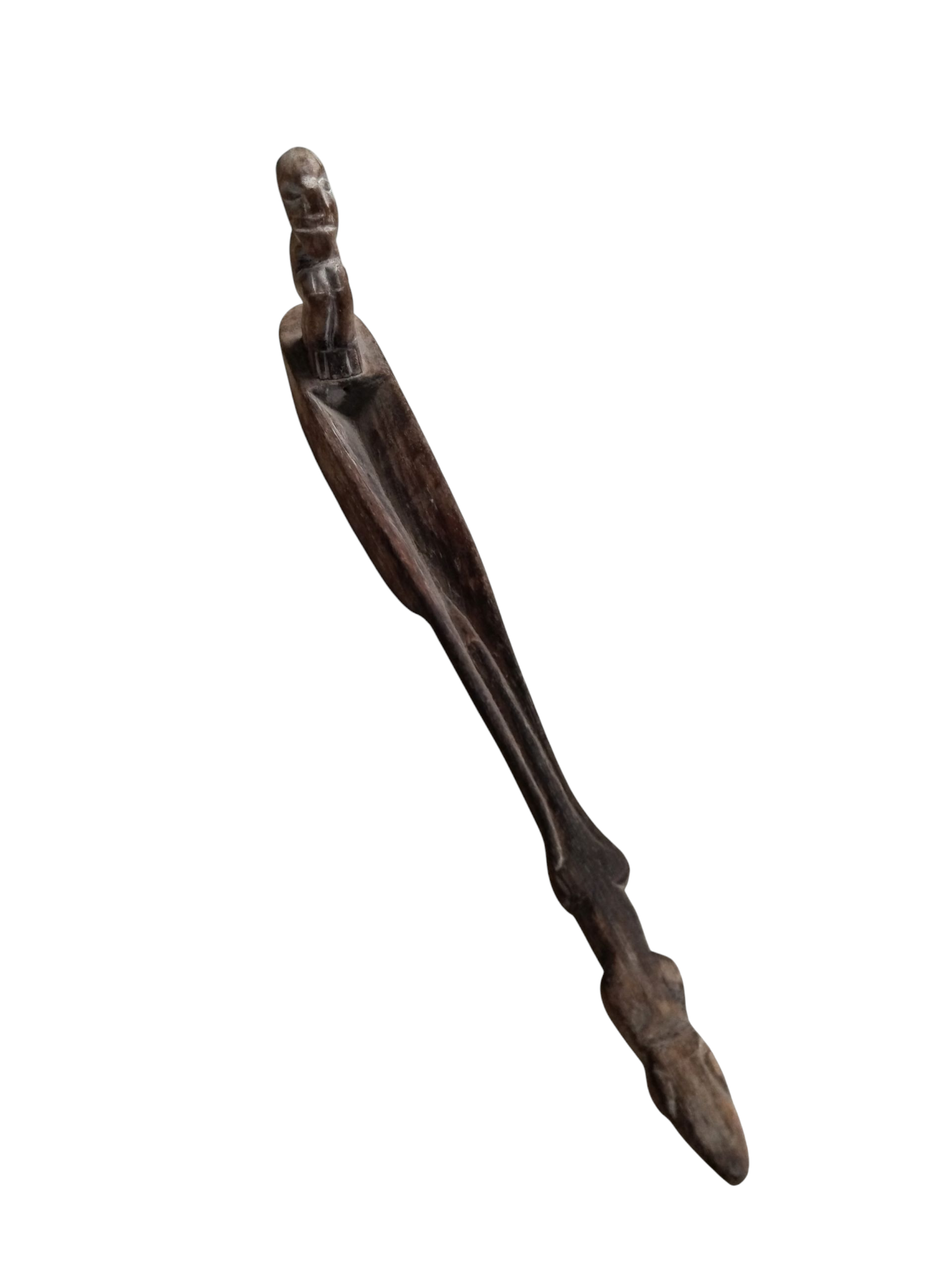 Pirogue Africaine en bois sculpté - Photo 3