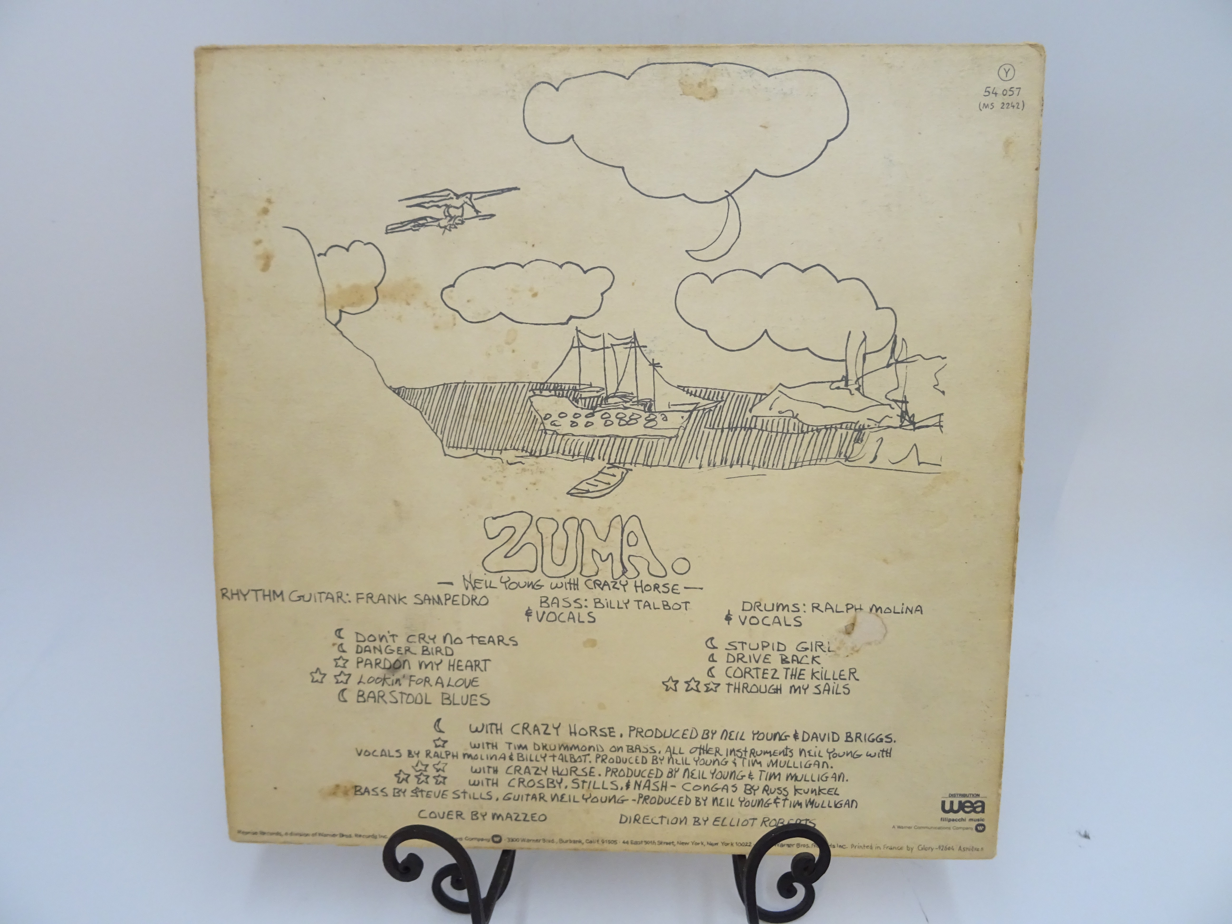 Voir photo 2 de Vinyle 33T NEIL YOUNG "ZUMA" Vinyle 33T NEIL YOUNG "ZUMA" Bon état - Vue 2 -