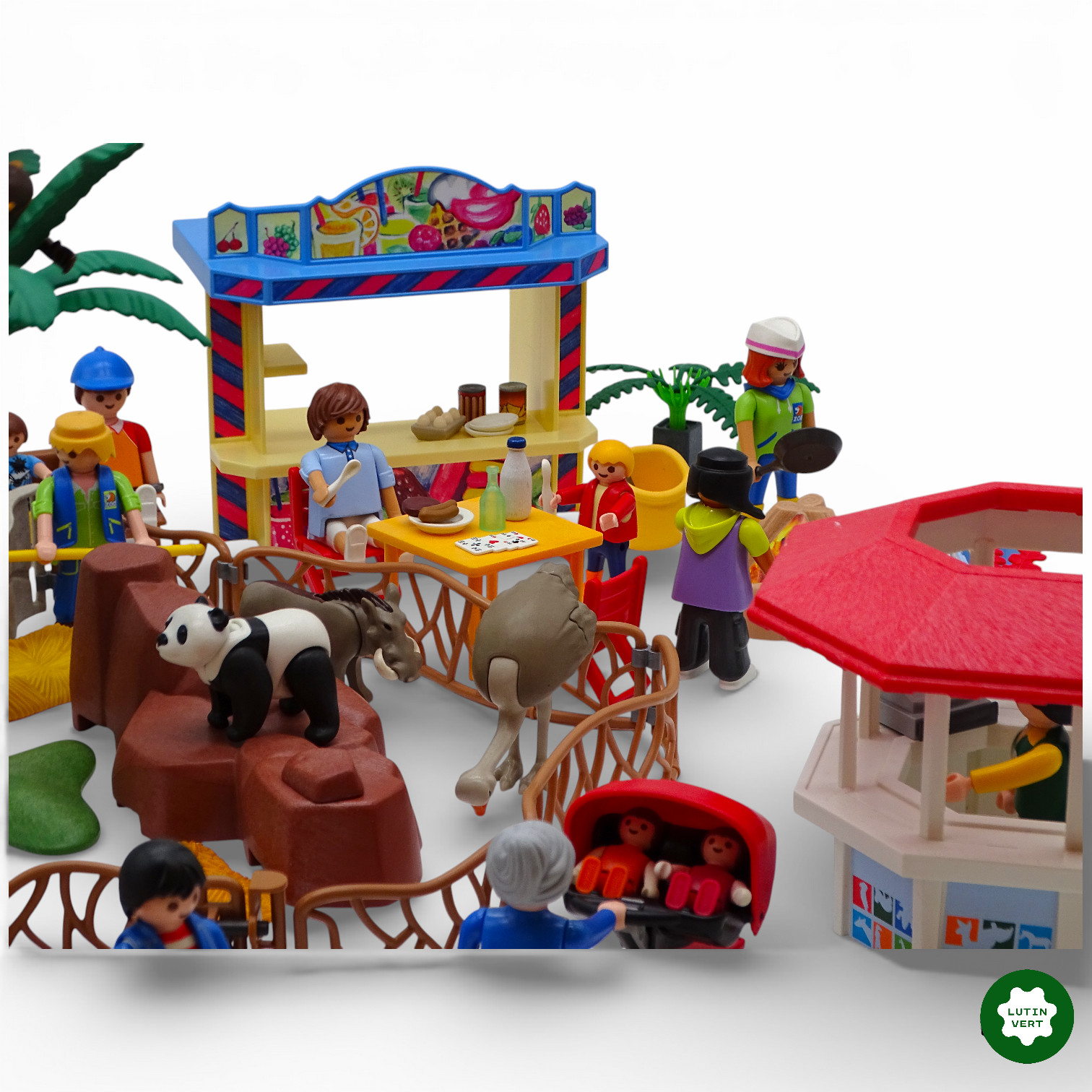 Playmobil pièce unique « Parc animalier » d'occasion PLAYMOBIL - Dès 4 ans | Ref 13123 Très bon état - Vue 2 - 