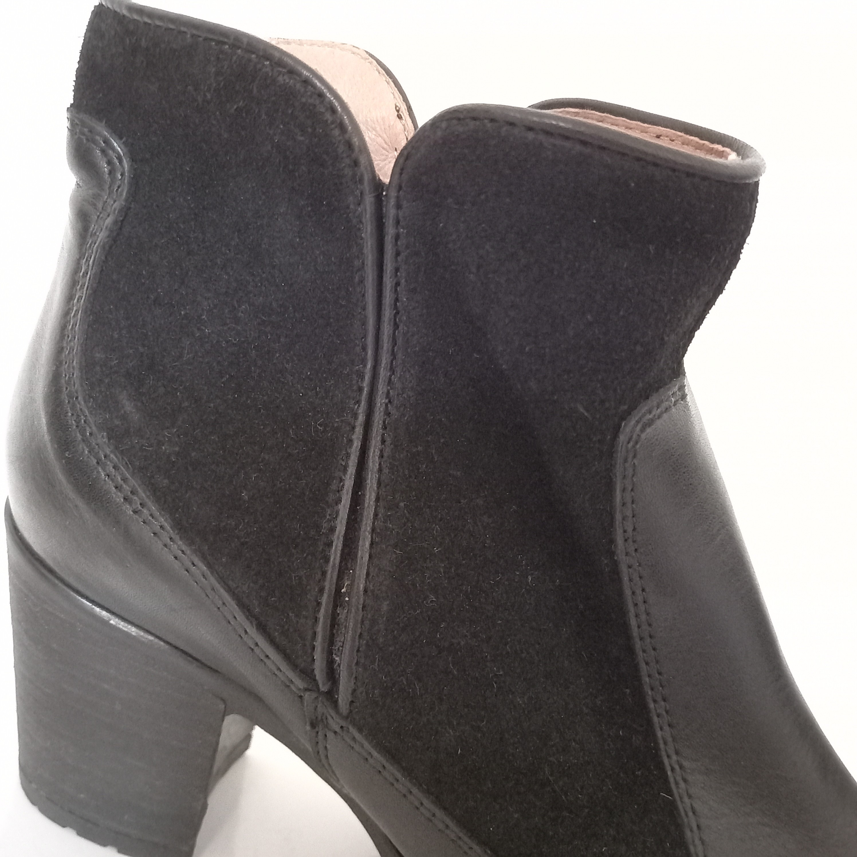 Bottines noires à talons- Palladium- P:41 - Photo 5