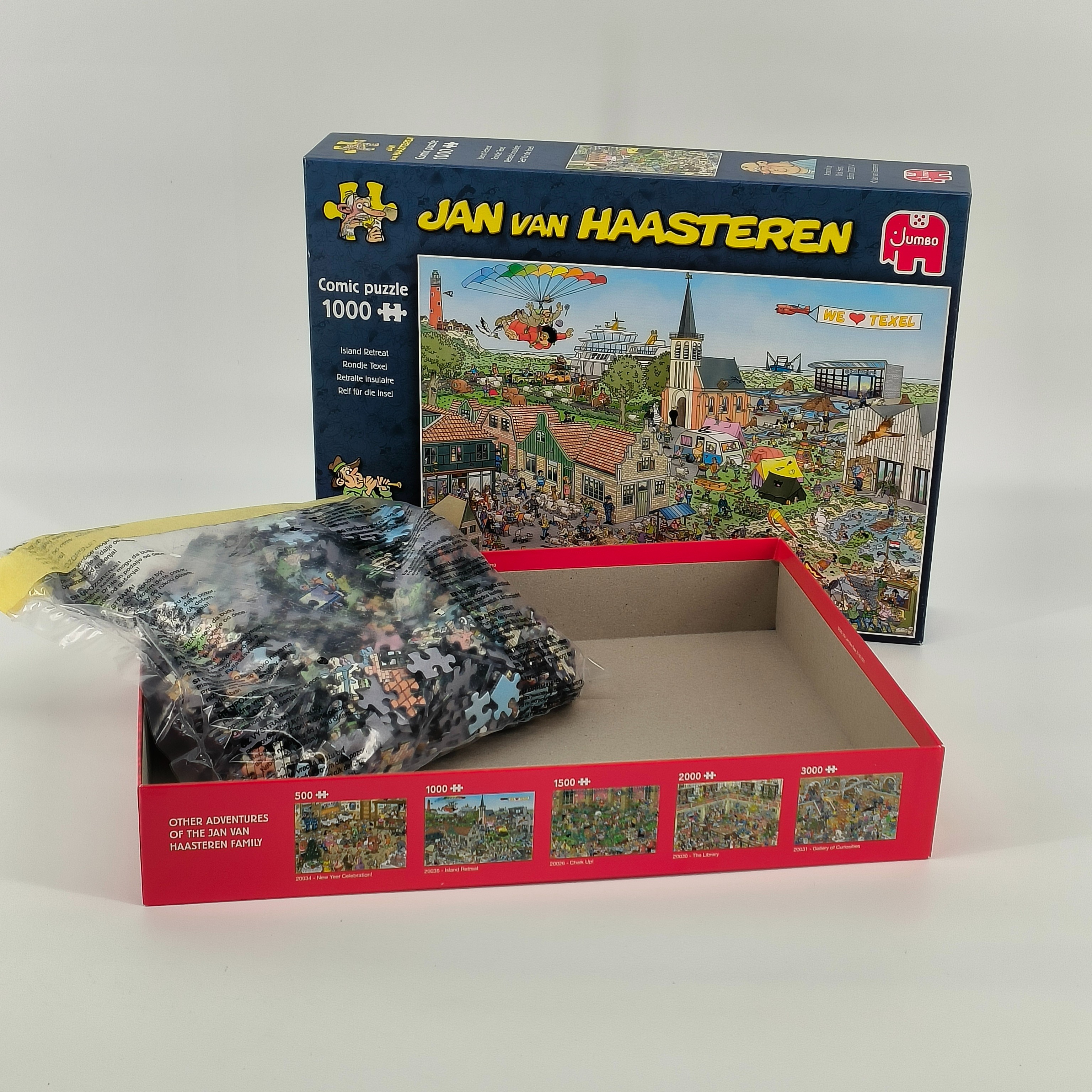 Puzzle 1000 pièces-Jan Van Haasteren-Jumbo- à partir de 12 ans Très bon état - Vue 5 - 