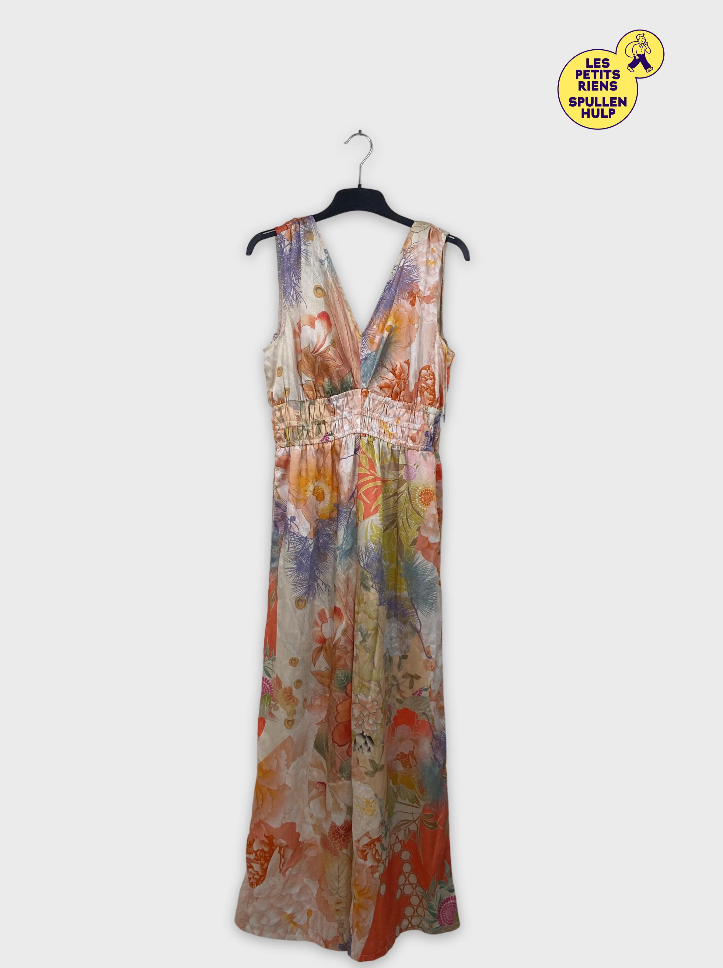 Robe longue fleurie t L  - Label Emmaus - Modalova