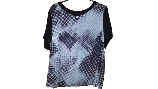 Ensemble t-shirt jupe neuf T52 "France Rivoire"  - Vue 3 - 