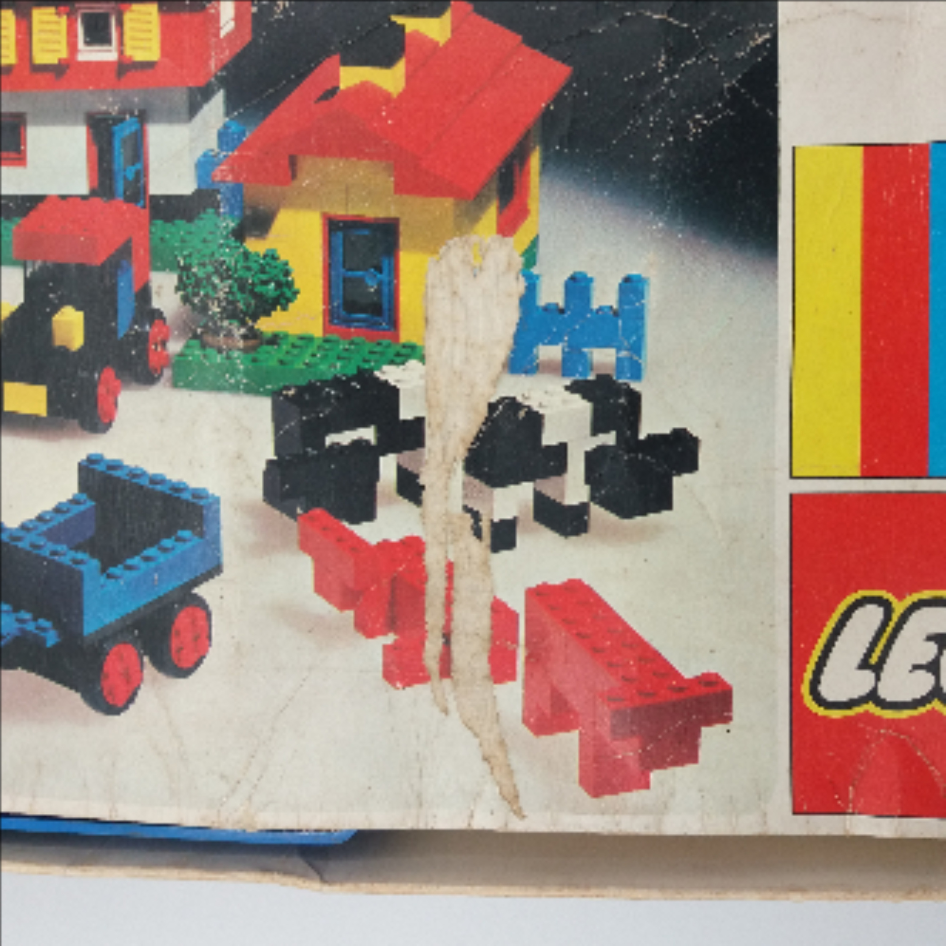 Boite de LEGO vintage; n°8 de 1973 (776 pièces) Bon état - Vue 9 - 