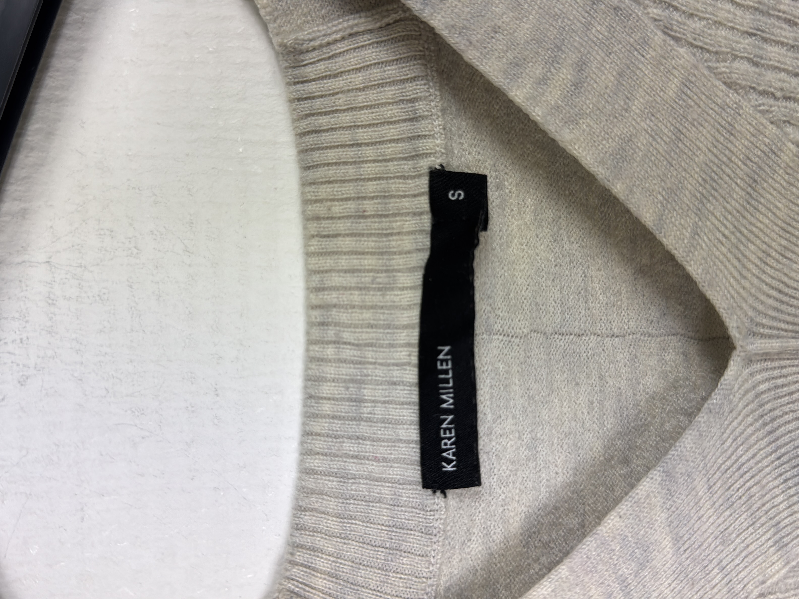 Karen millen Tunique beige lacée manches courtes S 👚 - Photo 3
